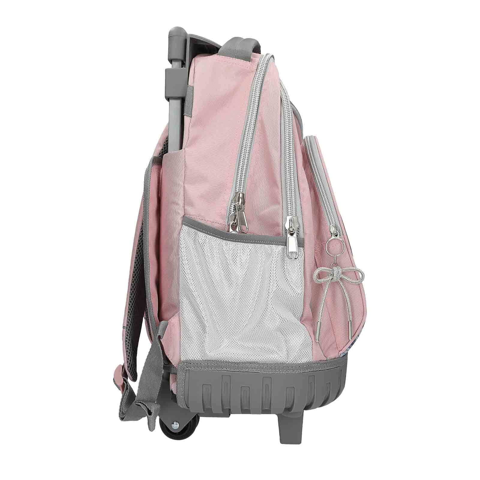 Depesche Rucksack »Schulrucksack Trolley MY BFF TOPModel 25 x 34 x 52 cm grau-rosa«