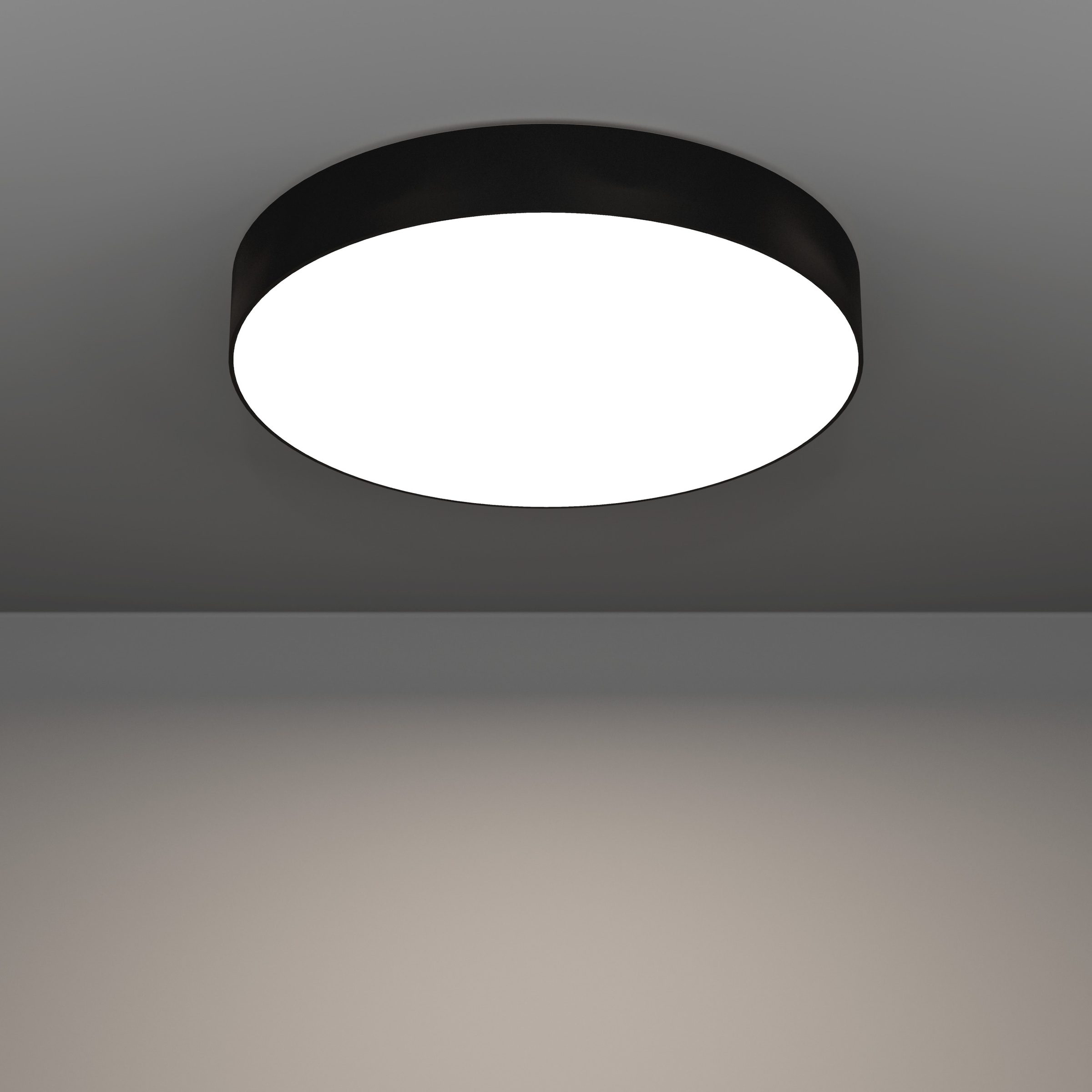 EGLO LED Deckenleuchte »GALLIZZI-Z Deckenlampe - Kunststoff - LED - 26W - IP20« LED-Modul 1 Stk. Kaltweiß | Neutralweiß | RGB | Warmweiß Wohzimmerlampe, Esszimmerlampe, Flur, Schlafzimmer, H7 x Ø49 cm