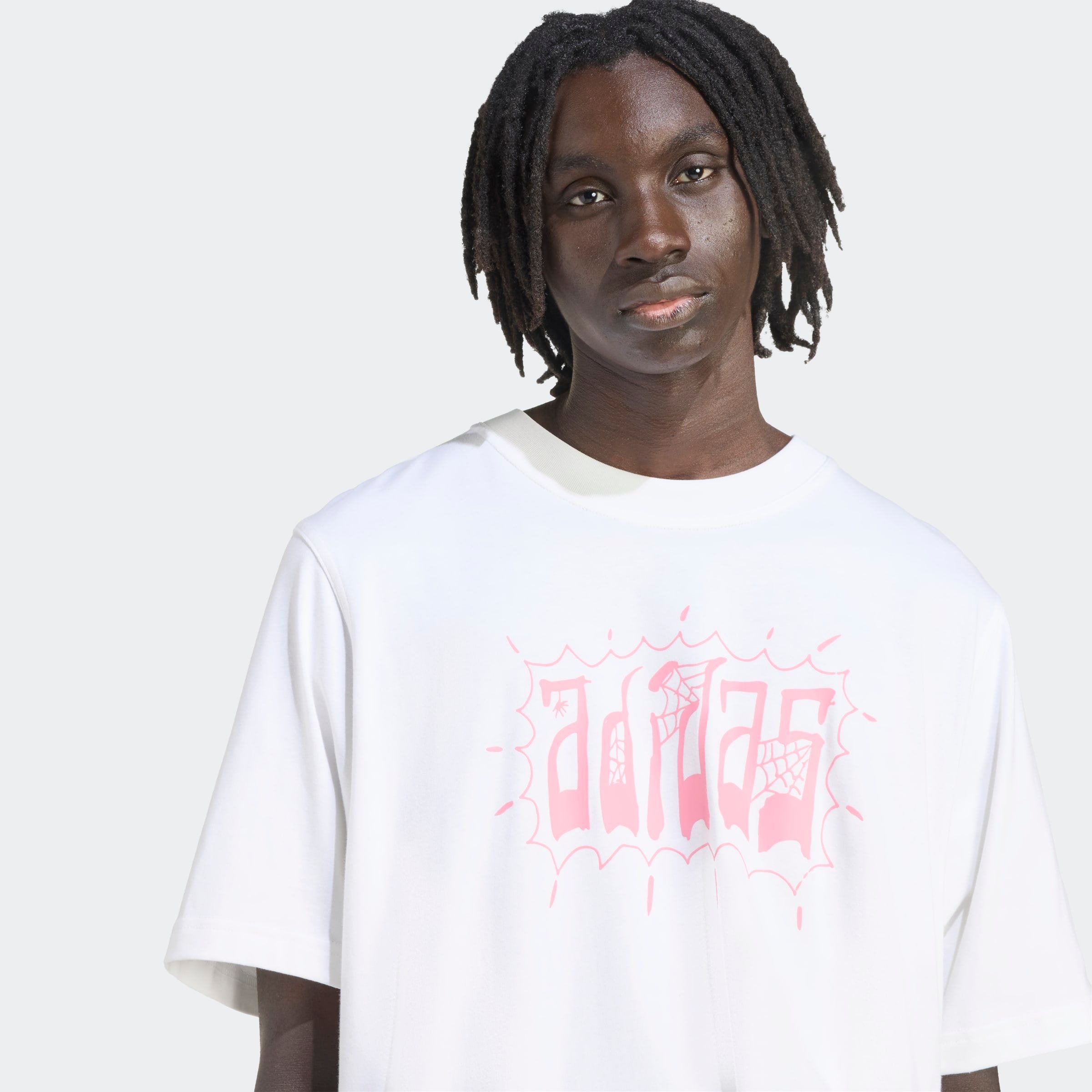 adidas Originals T-Shirt »USED OVERSIZED« Print T-Shirt, Used-Look, aus Baumwolle