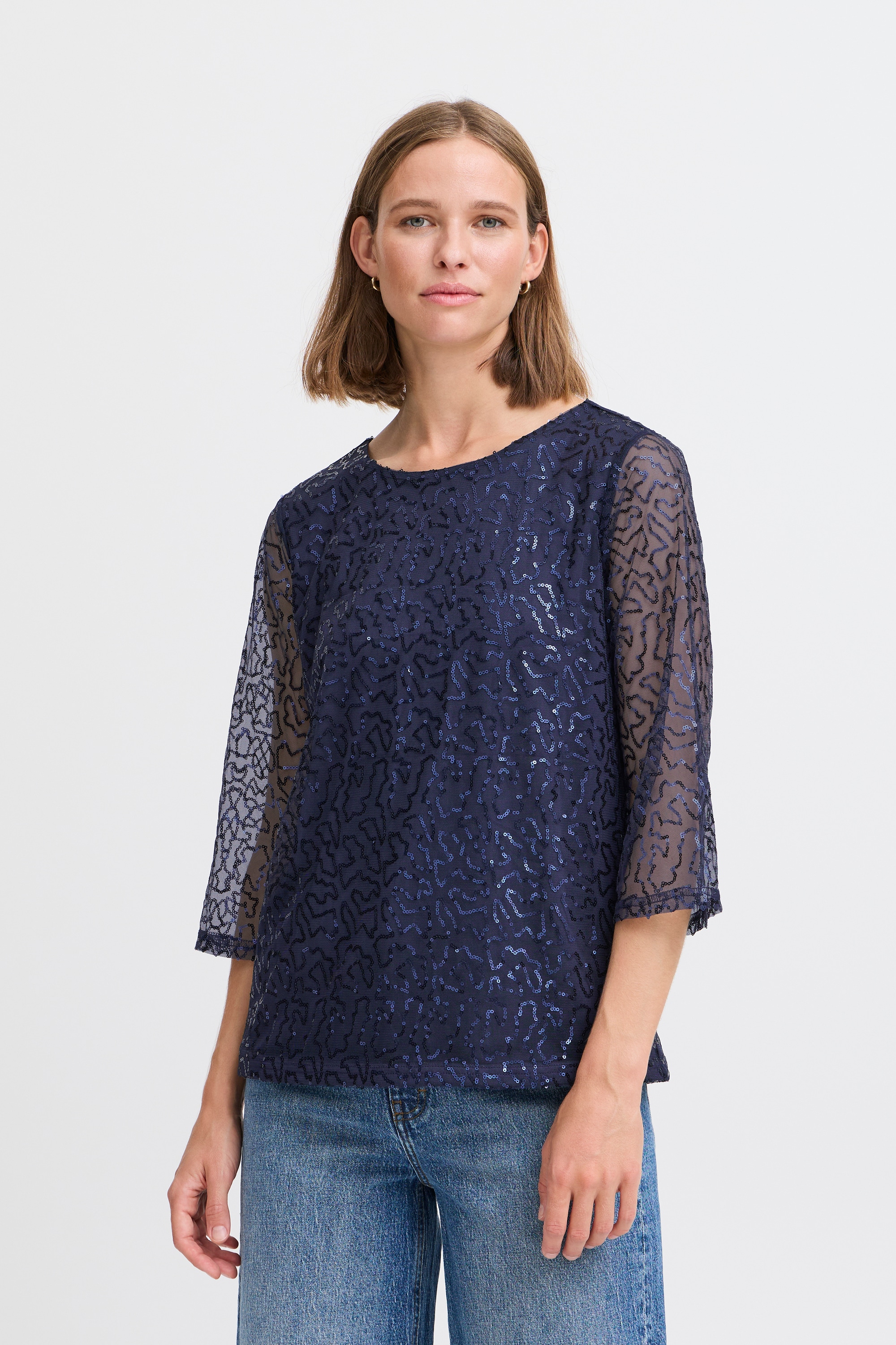 b.young Longtop »Damen T-Shirt BYSOFFA«