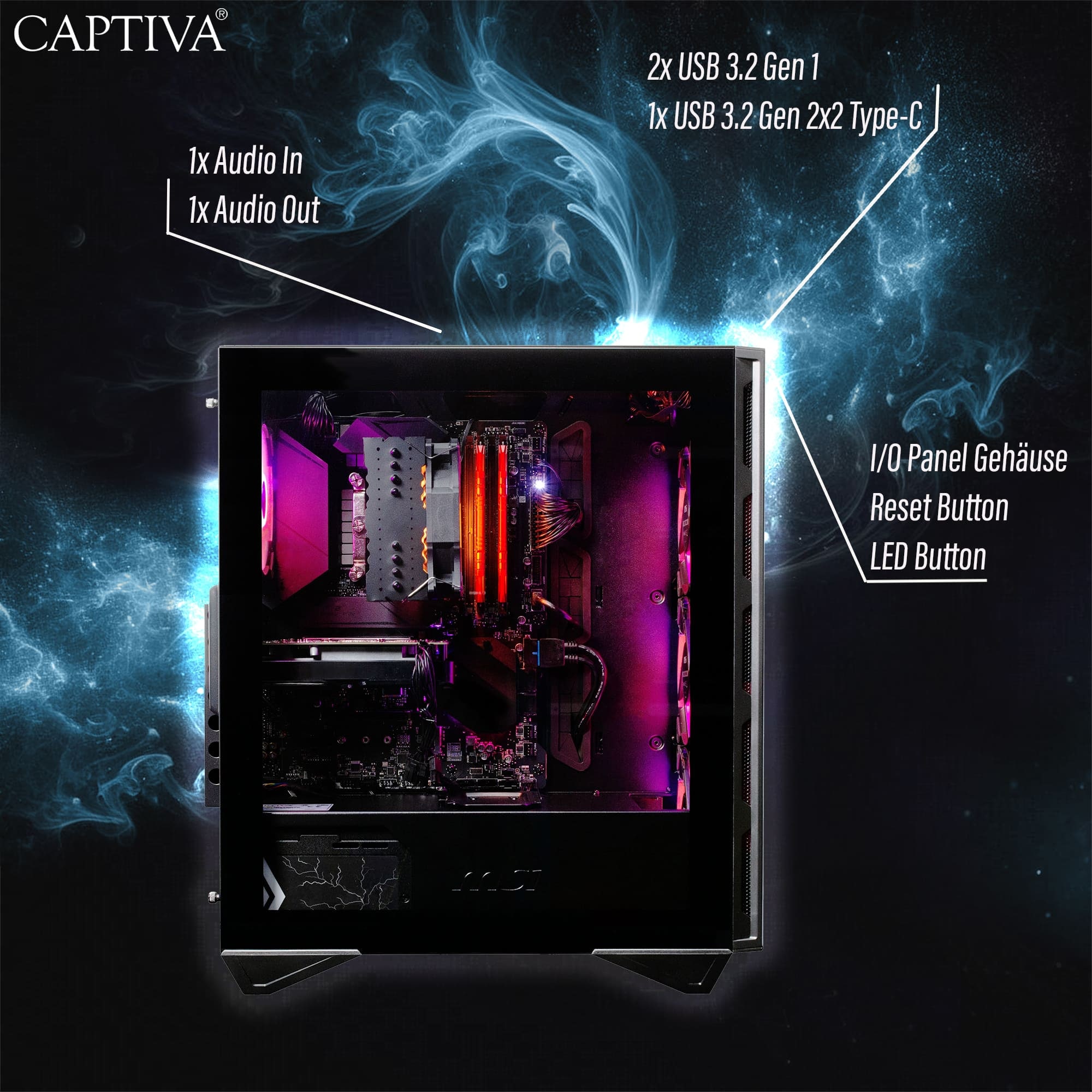 CAPTIVA Gaming-PC »Advanced Gaming R93-253«