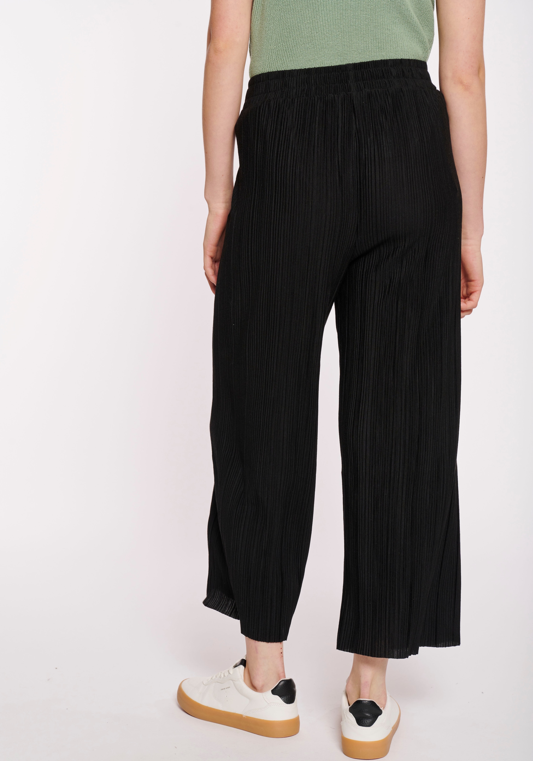 HaILY’S Schlupfhose »3/4 P TR Lo44retta«, Sommerhose, mit Plisseefalten