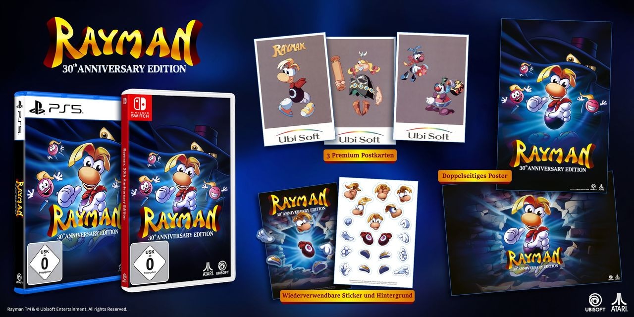 ATARI Spielesoftware »Rayman 30th Anniversary Edition« PlayStation 5