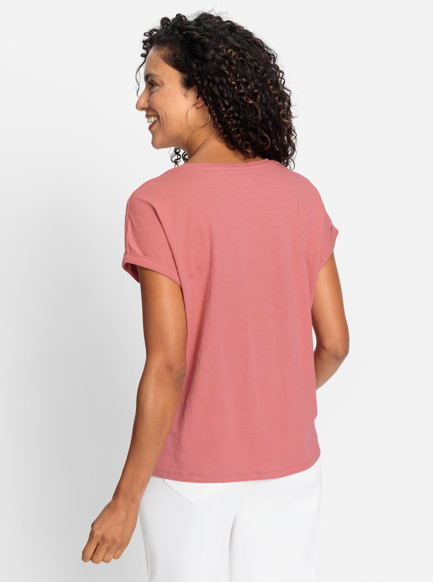 Inspirationen Rundhalsshirt »Rundhals-Shirt«, (1 tlg.)