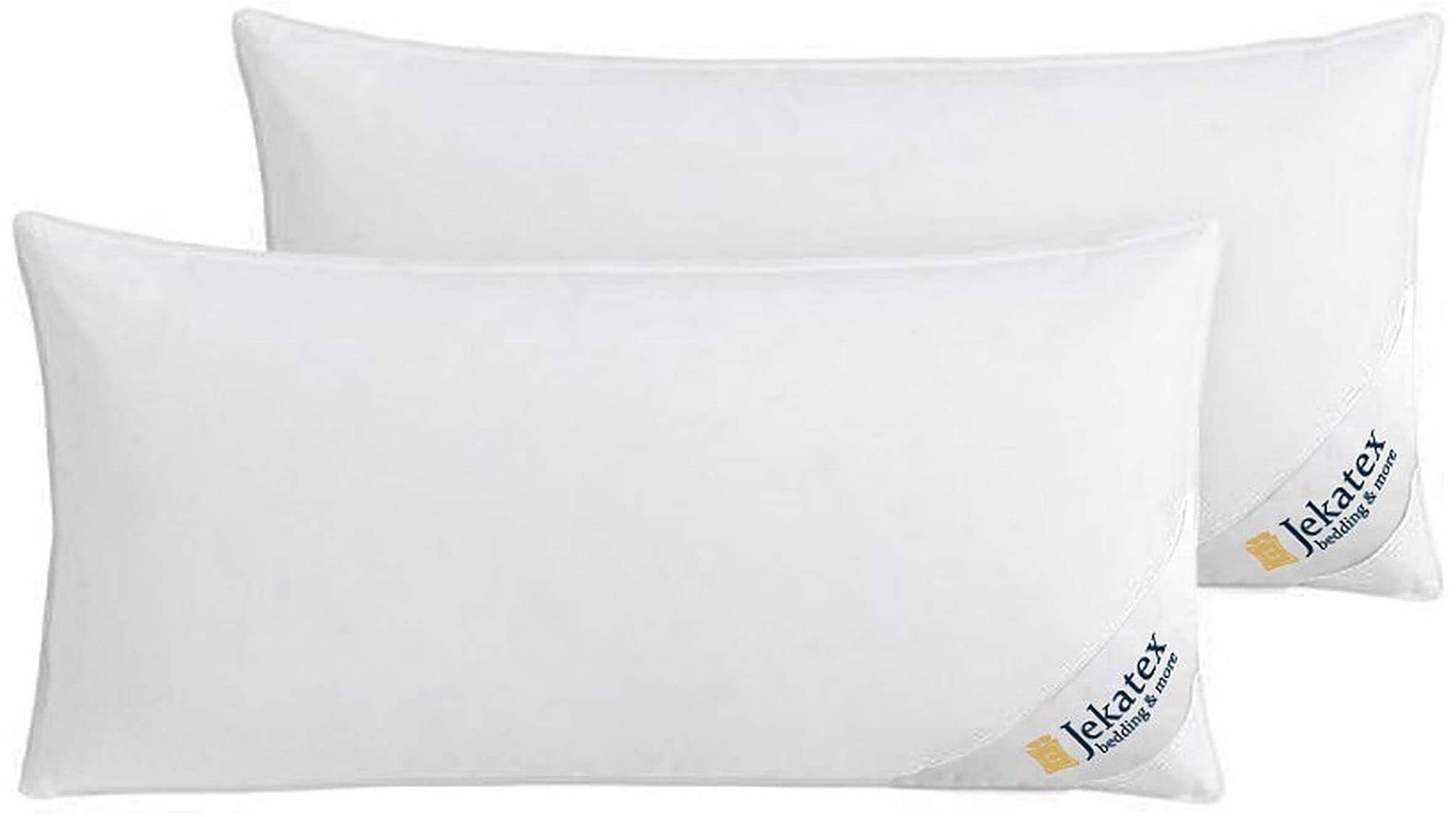 Jekatex 3-Kammer-Kopfkissen »PAULINE«, Bezug: 100% Baumwolle, (1 St.), 40x80 cm und 80x80 cm