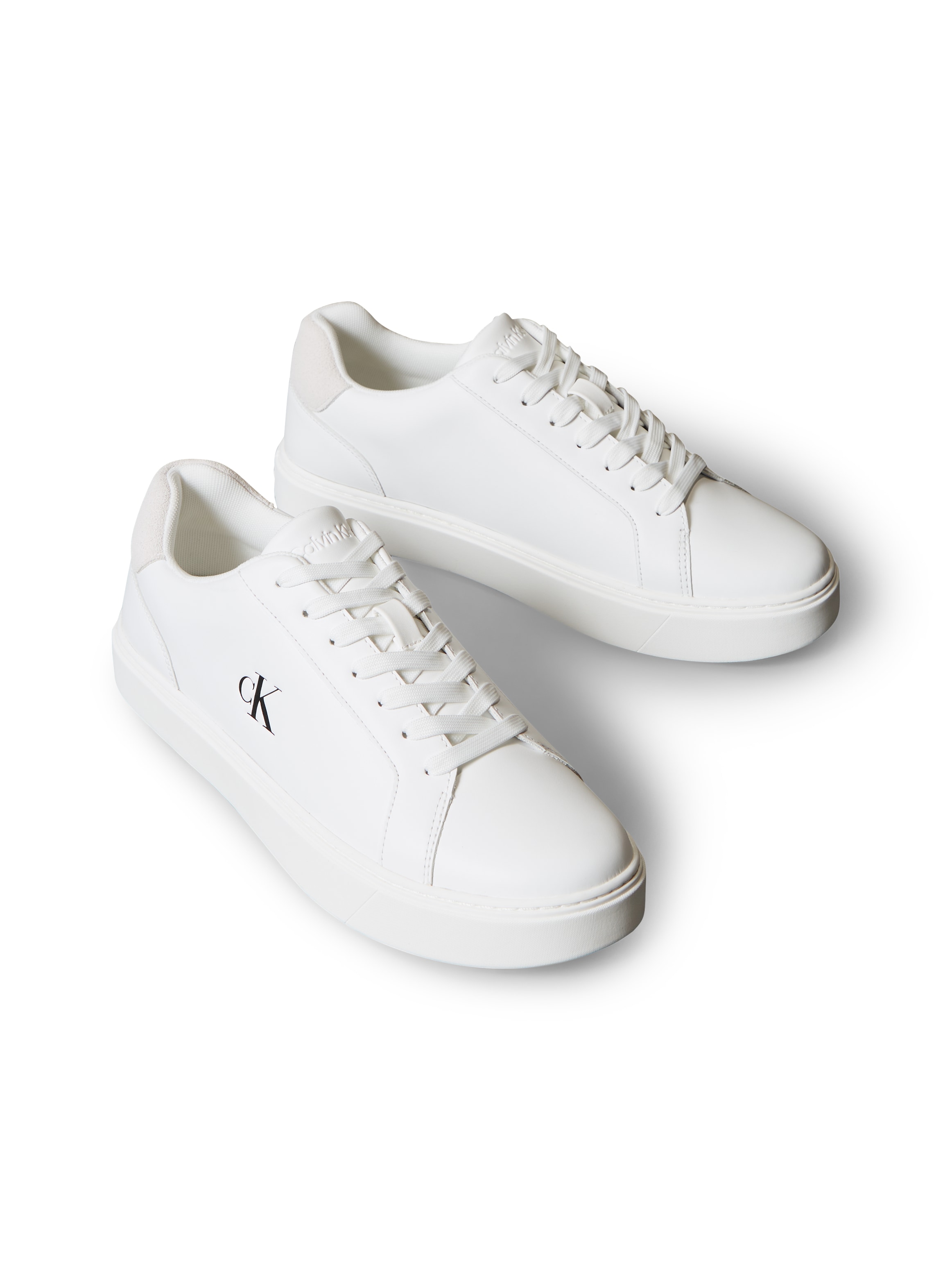 Calvin Klein Jeans Sneaker »CLASSIC CUPSOLE LACEUP LTH«  Schnürschuh, Freizeitschuh mit Fersenbesatz und seitlichem CK-Logo