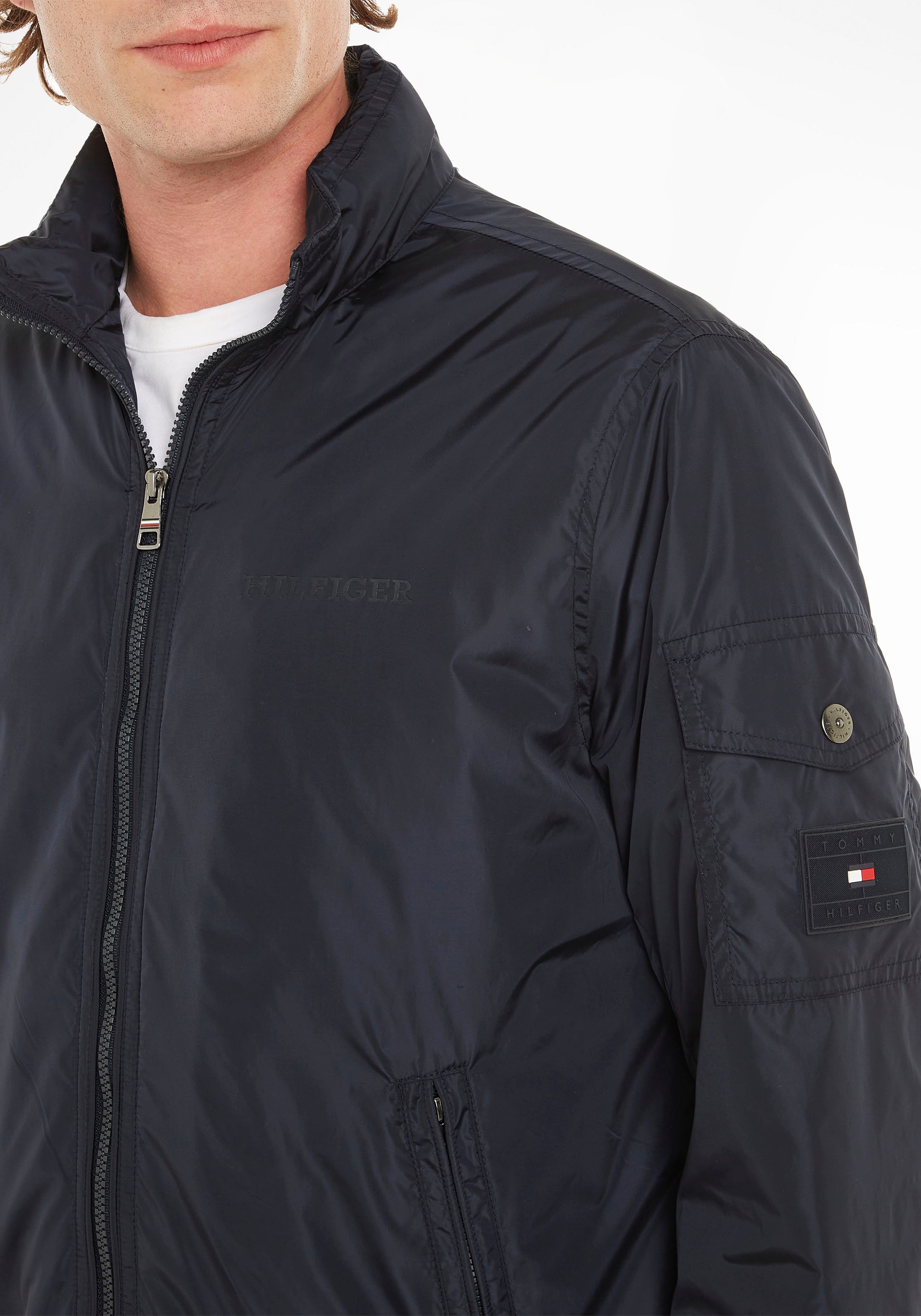 Tommy Hilfiger Outdoorjacke »RWB REGATTA JACKET«, im hochgeschlossenen Design