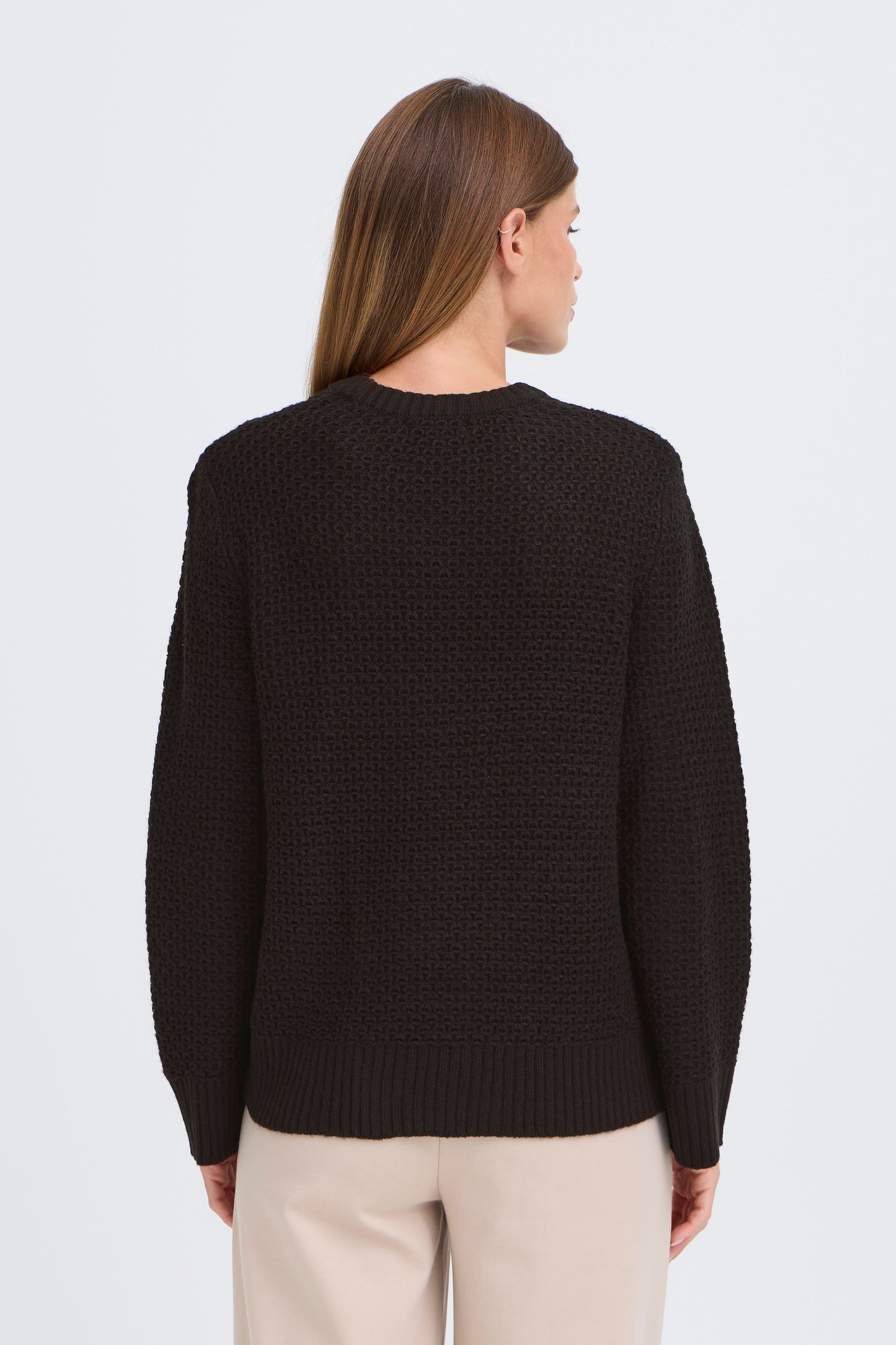 OXMO Strickfleece-Pullover »Strickpullover OXBMMNELLY JUMPER«
