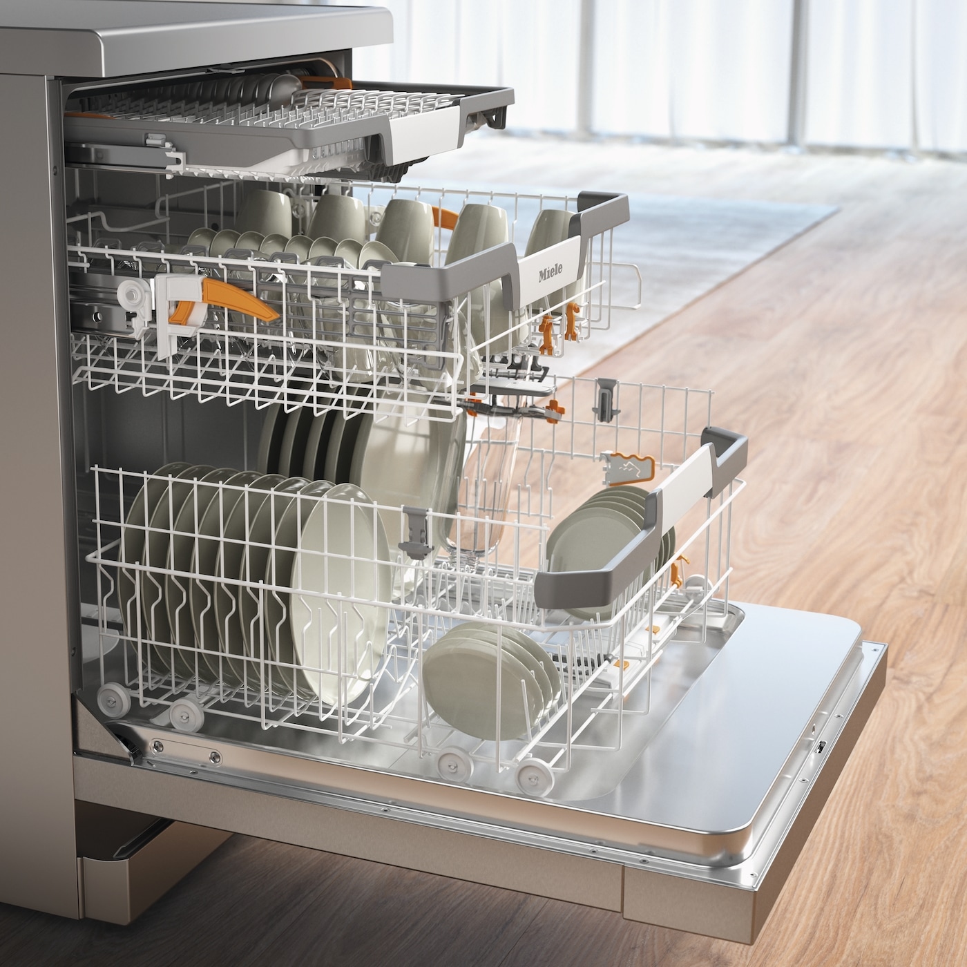 Miele Standgeschirrspüler »G 7210 SC Front« 14 Maßgedecke