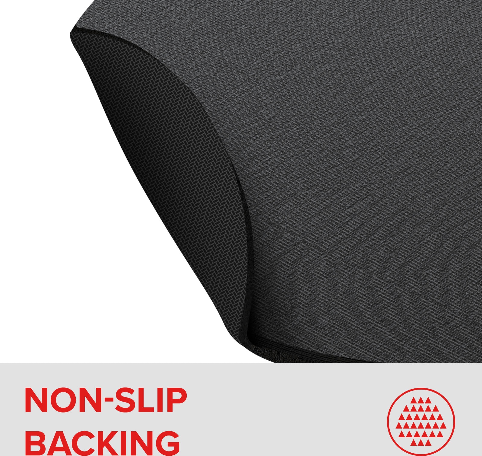 Speedlink Mauspad »VELLU Memory Foam ergonomisches Mousepad mit Handauflage« rutschfest, schwarz
