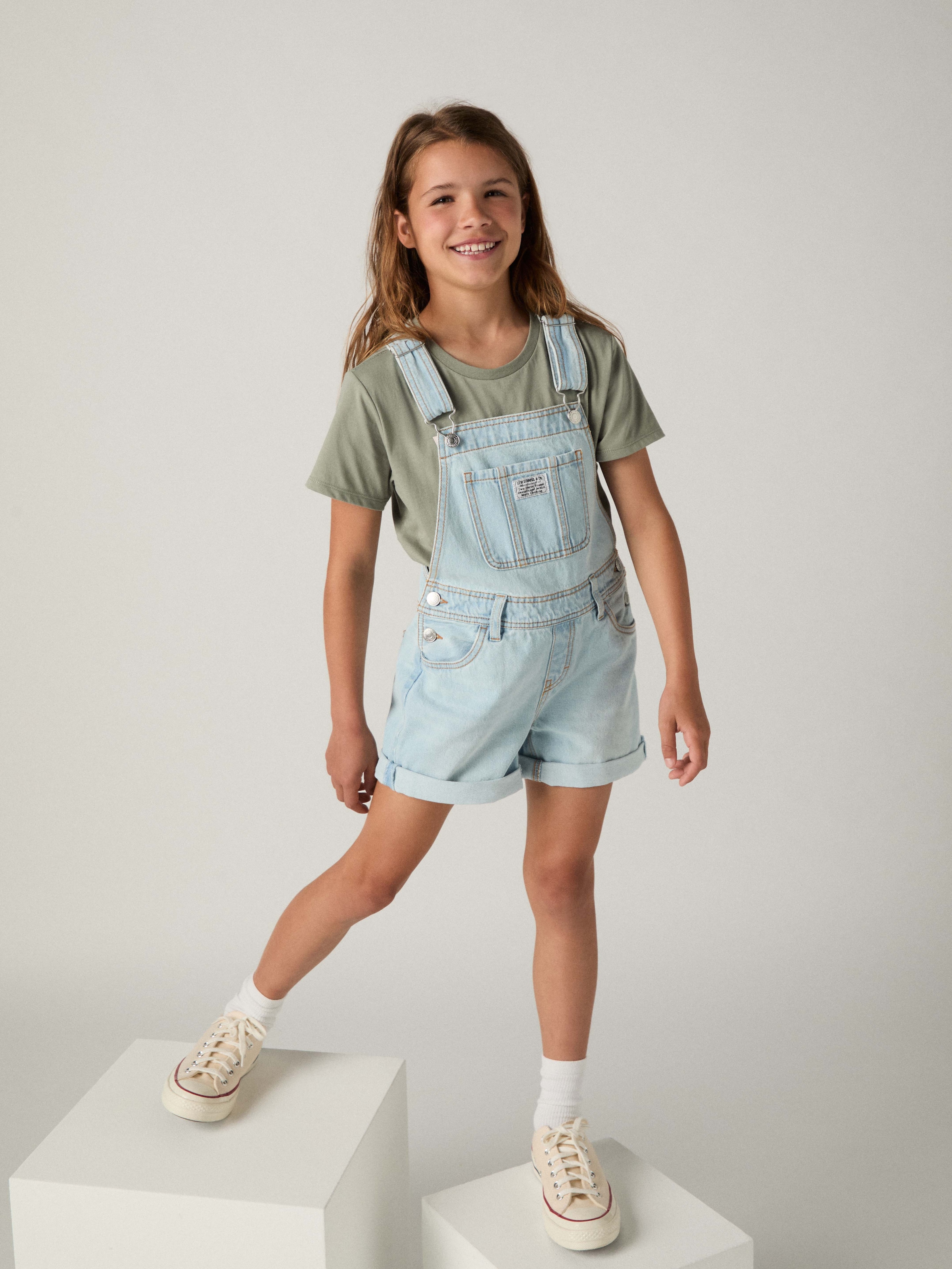 Levi's® Kids Latzhose  mit Knöpfen an der Taille for GIRLS