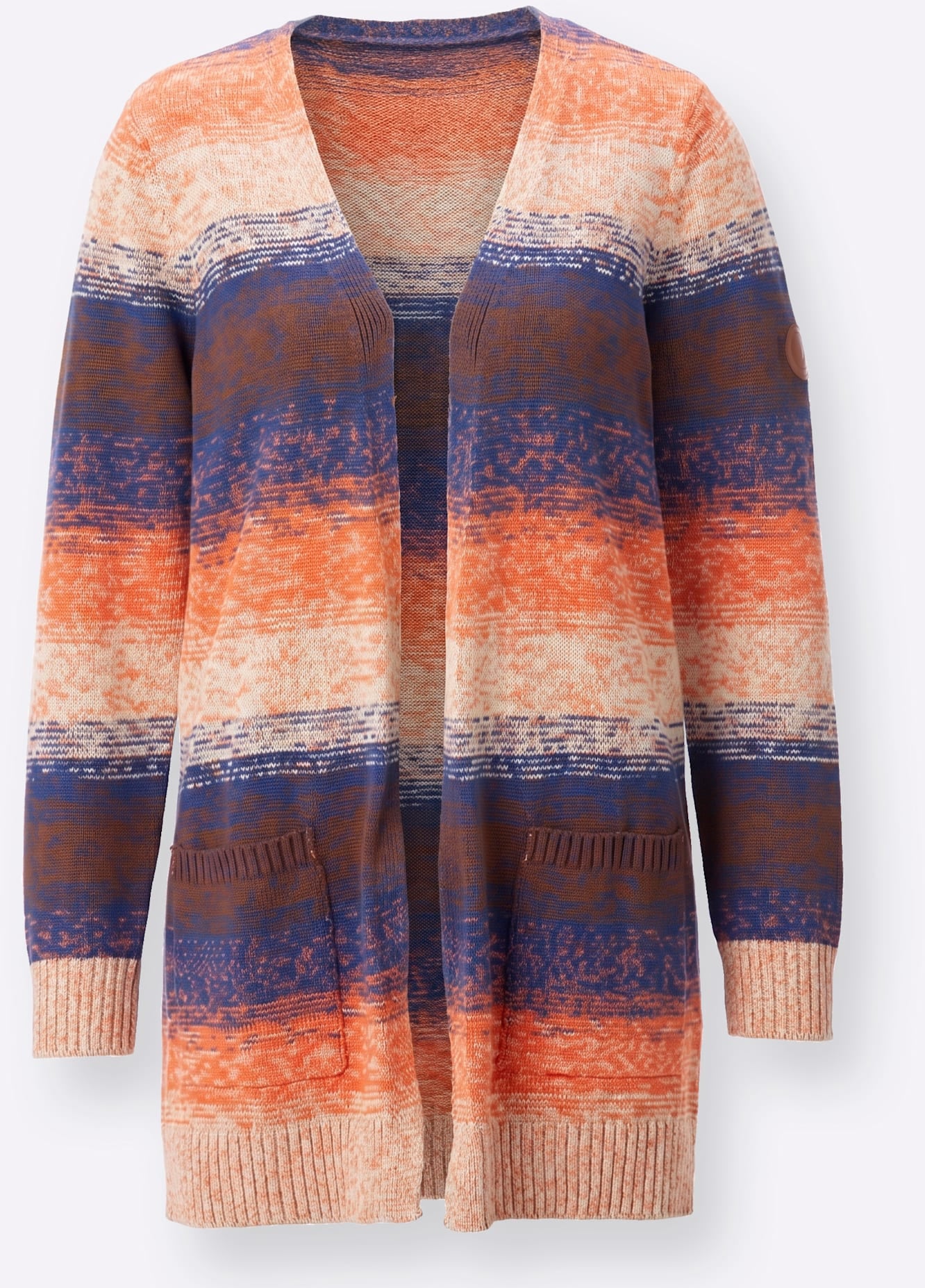 Casual Looks Longstrickjacke