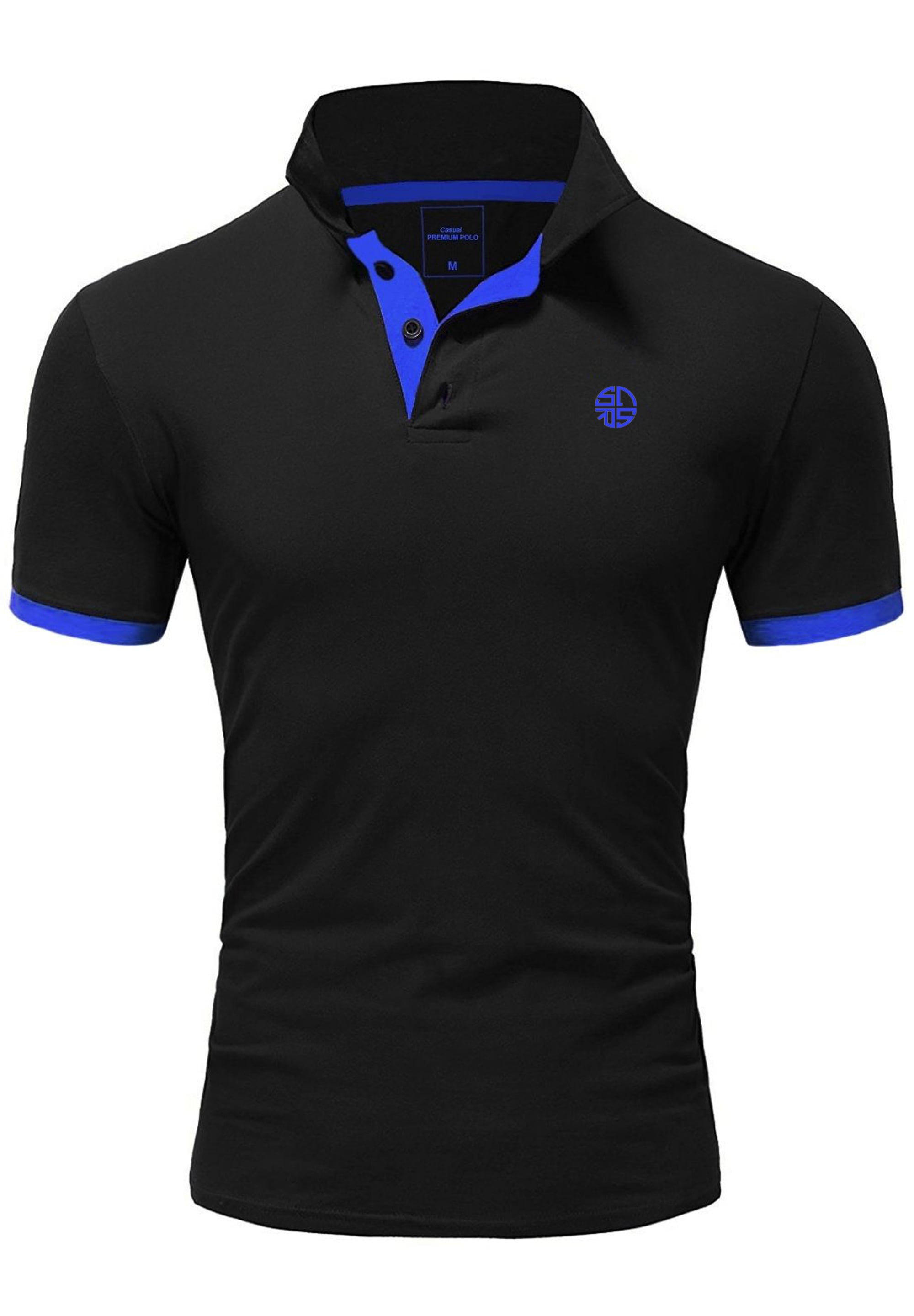 SOULSTAR Poloshirt »Kurzarm Polo T-Shirt für Herren« Herren Kurzarm T-Shirt Polo Hemd