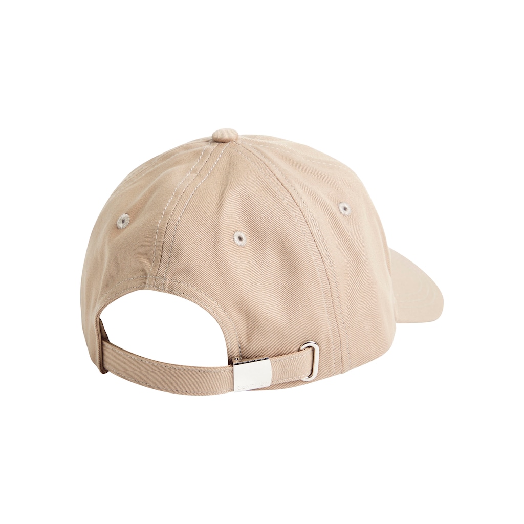 Calvin Klein Baseball Cap, mit Metall-Schriftzug