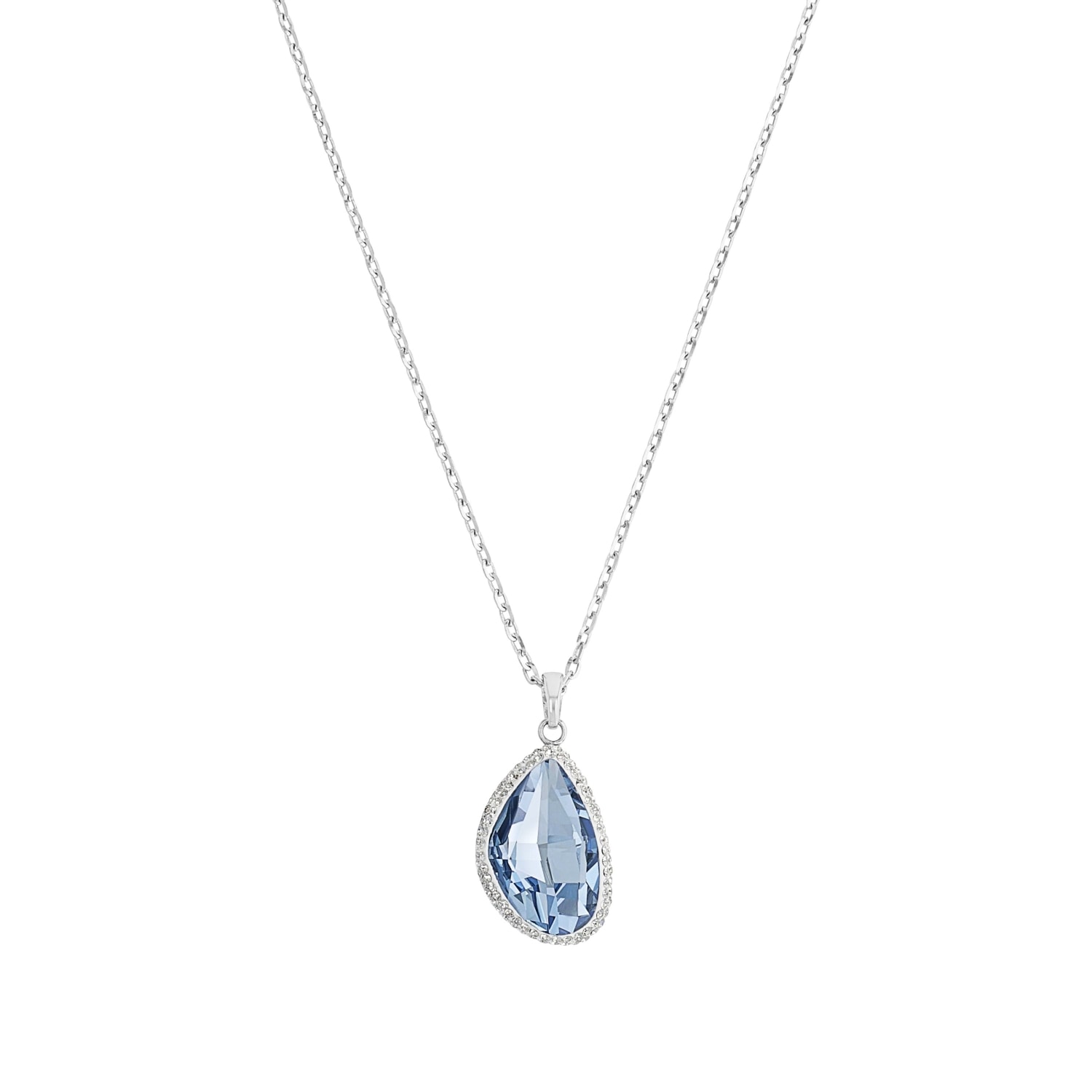 Amor Kette mit Anhänger »Tropfen« mit Zirkonia (synth.)