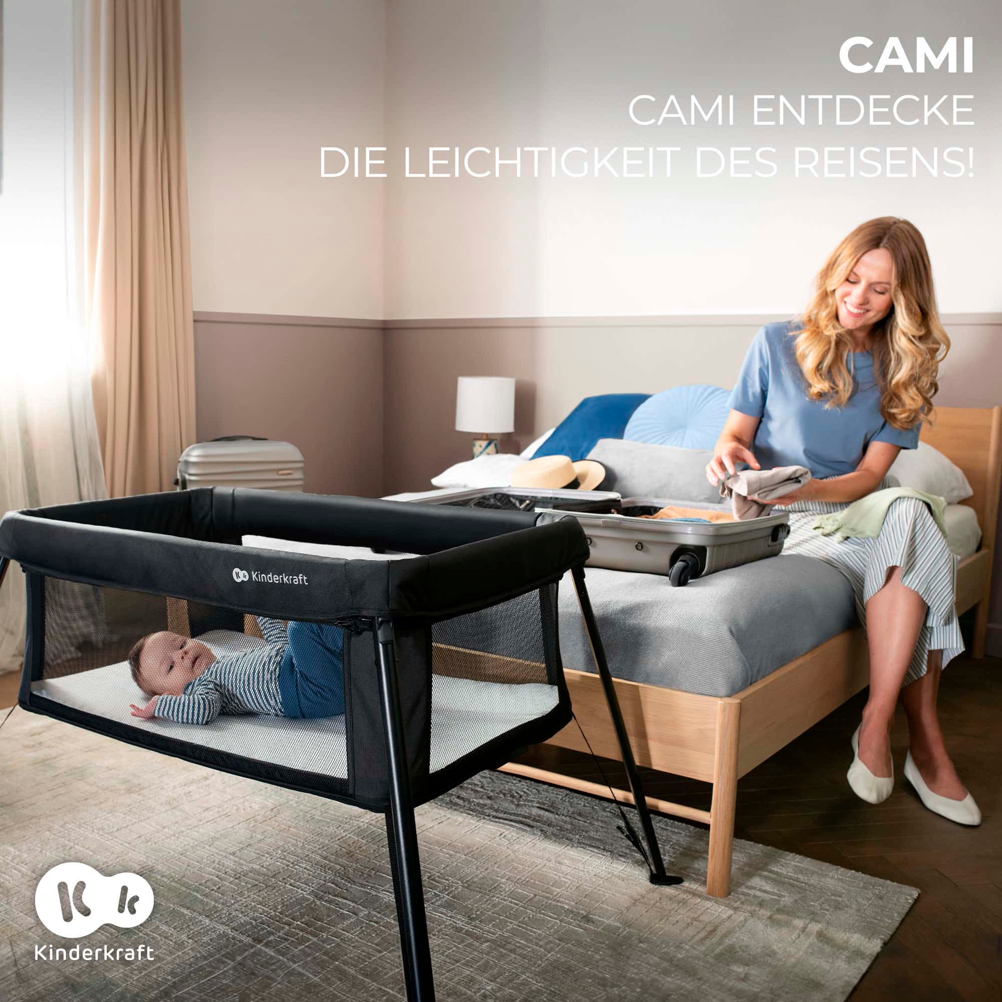 Kinderkraft Baby-Reisebett »CAMI«