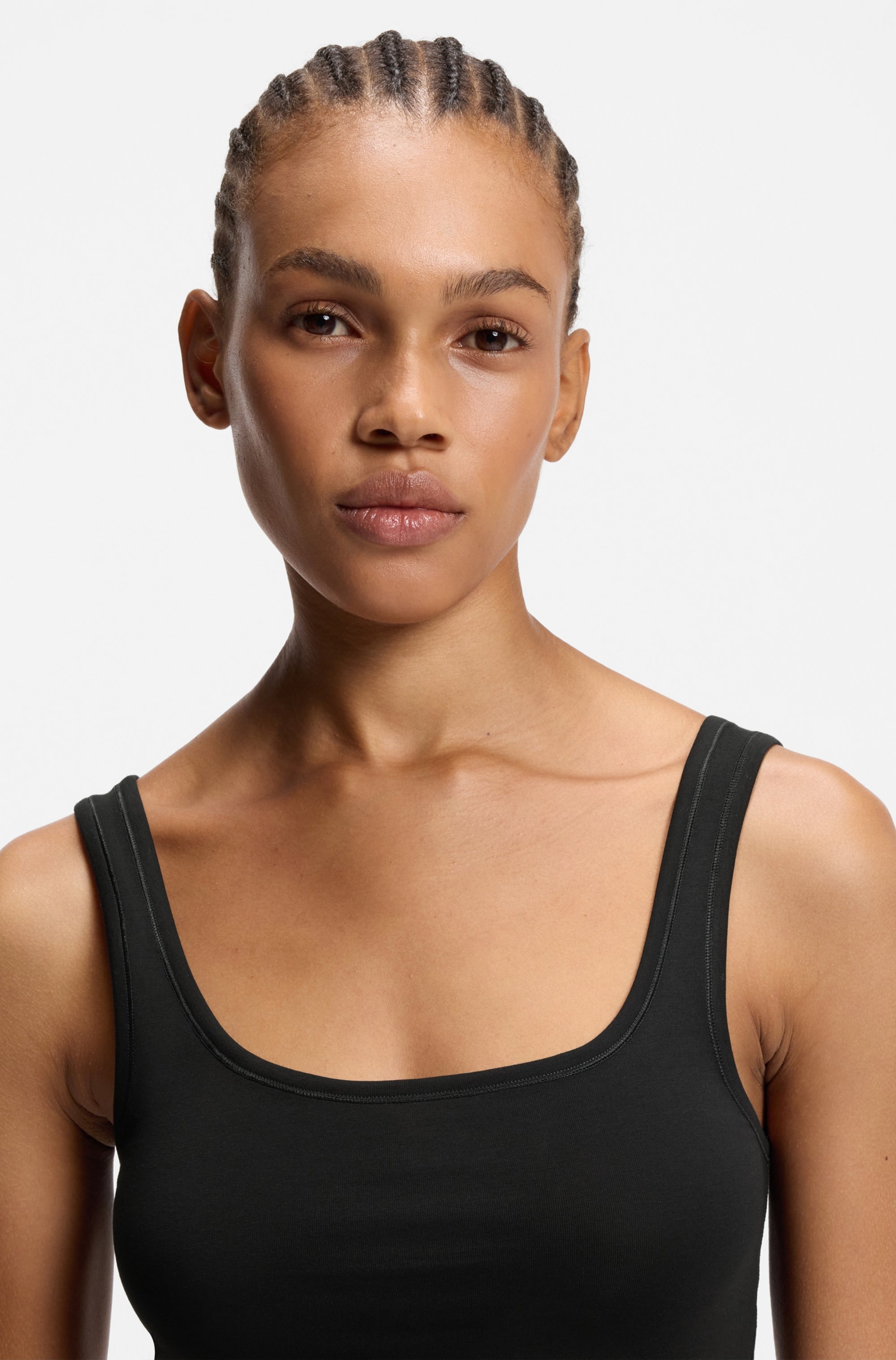 HUGO Underwear Tanktop »TWIN VEST« Packung, 2er-Pack,  mit vertikalem Logoprint