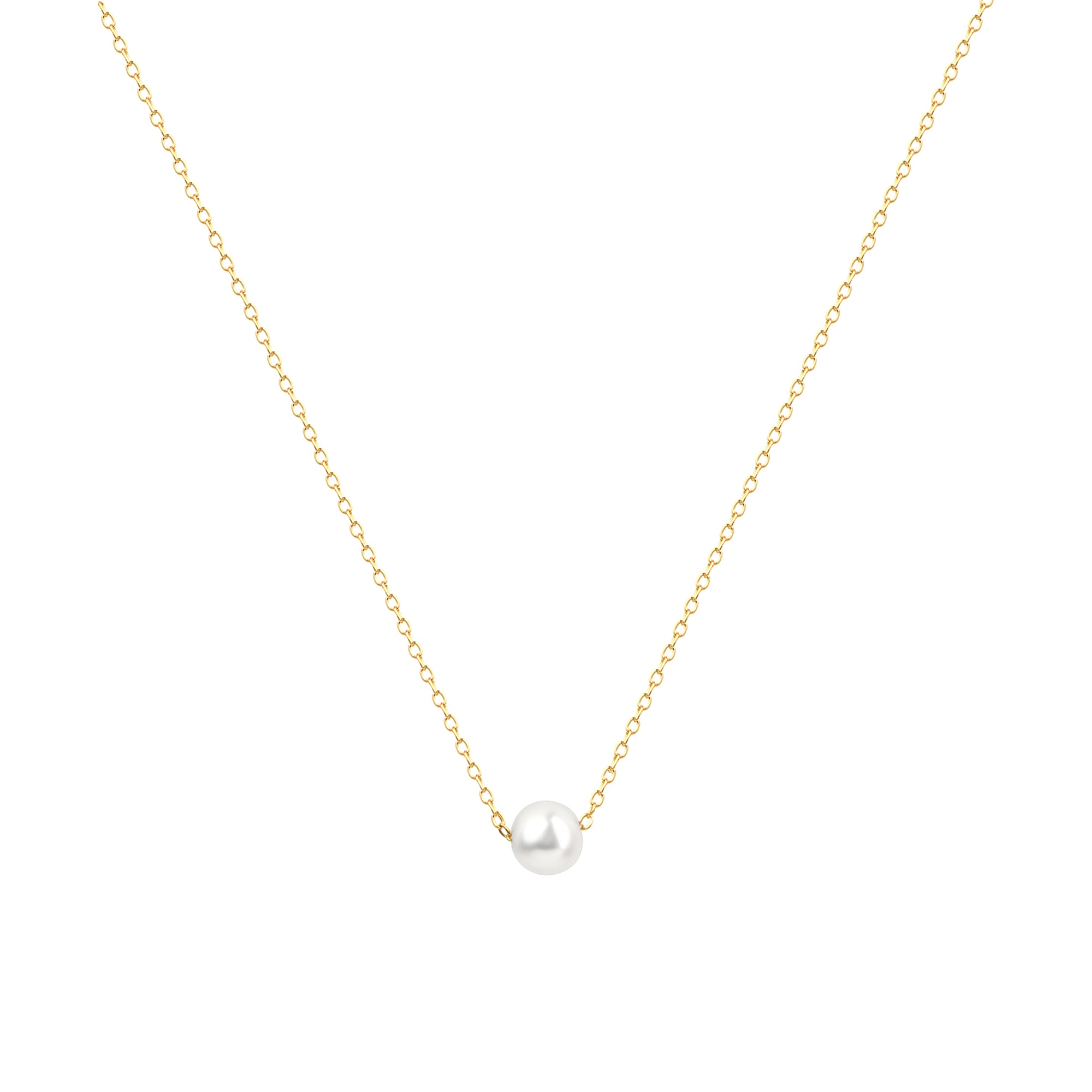 Firetti Kette mit Anhänger »Schmuck Geschenk Silber 925 Halsschmuck Halskette« mit Süßwasserzuchtperle