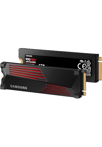 interne SSD »990 PRO Heatsink 4TB«, Anschluss PCI Express 4.0