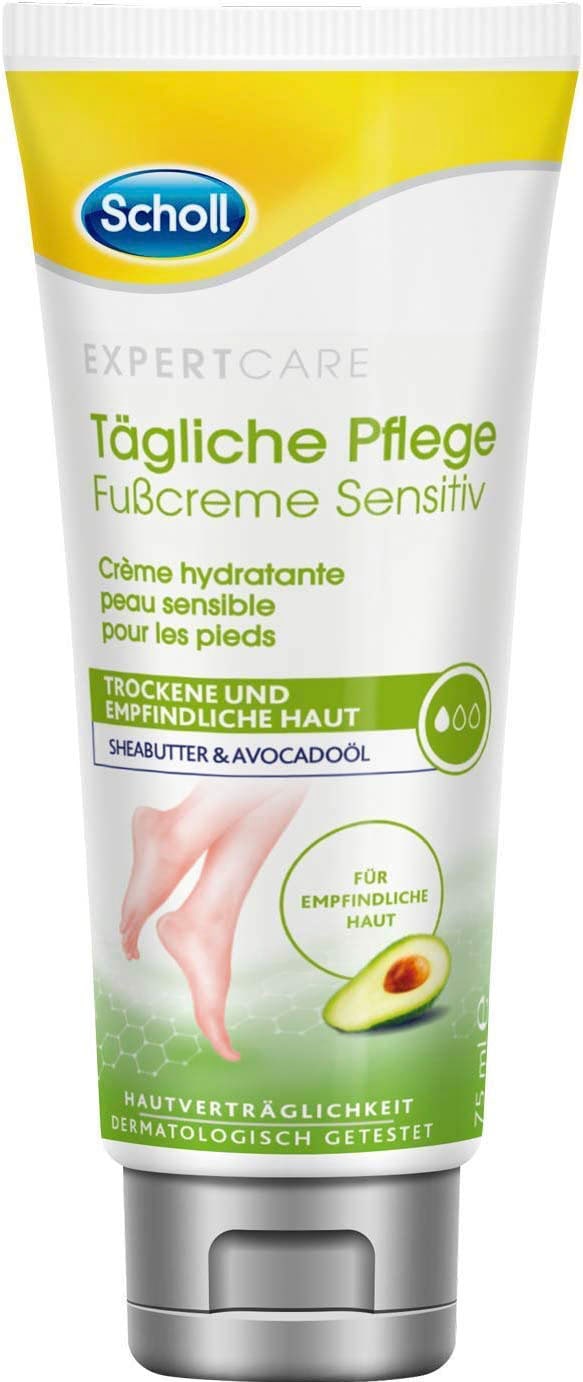 Scholl Fußcreme »ExpertCare«, Sensitive für empfindliche bis trockene Haut