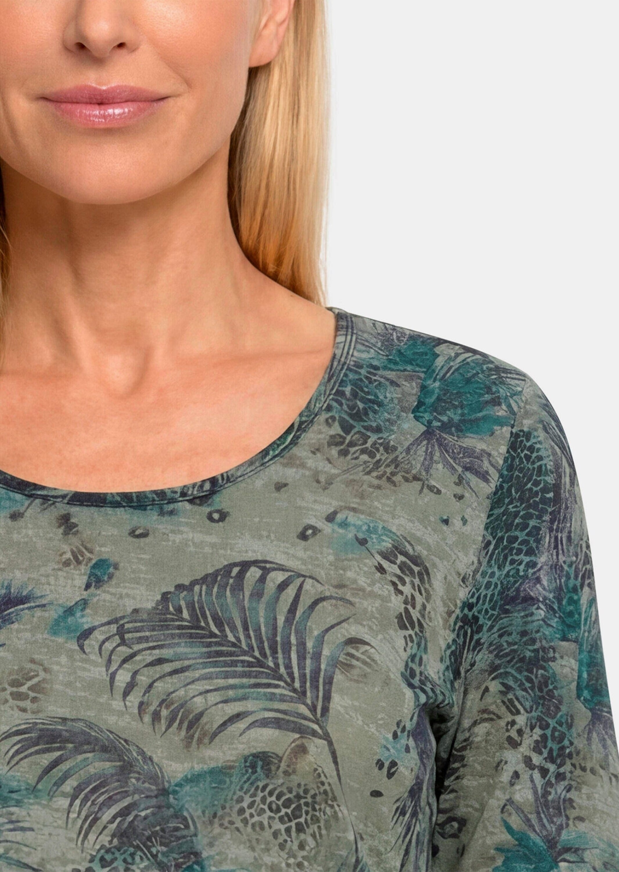 GOLDNER Kurzarmshirt »Sommershirt aus pflegeleichtem Viskose-Jersey« stretchbequemer Viskosejersey