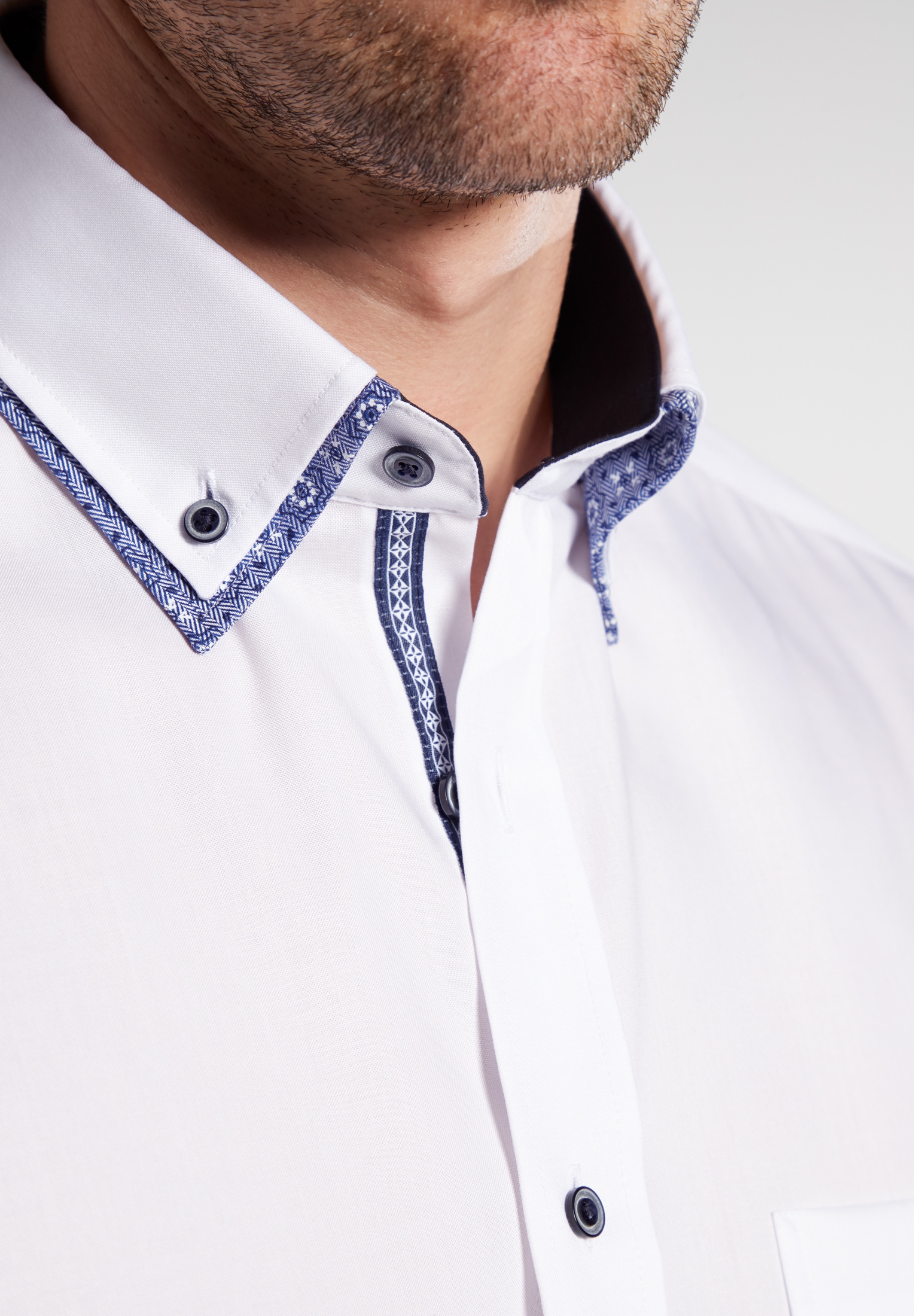 Eterna Langarmhemd »COMFORT FIT«, NON IRON (bügelfrei)