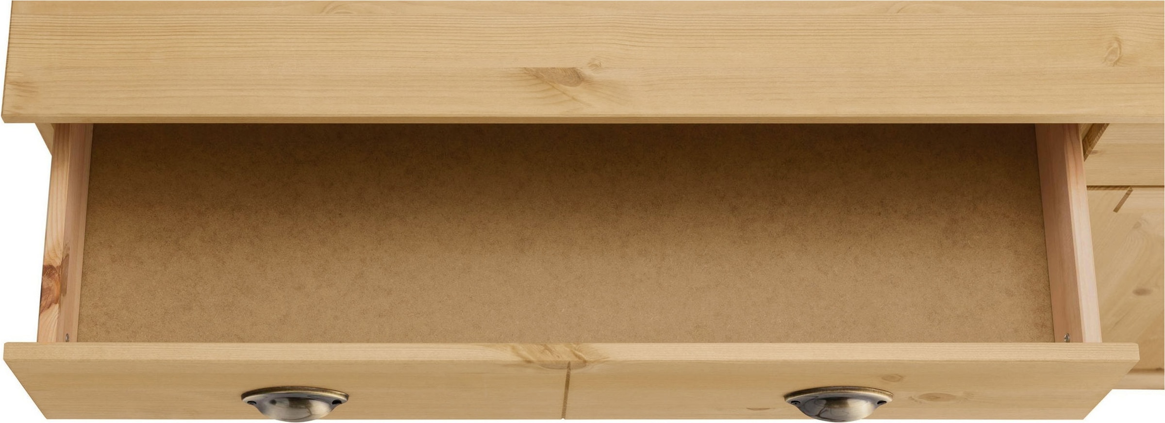 Home affaire Unterschrank »Oslo« 125 cm breit, 38 cm tief, als Sideboard, 3 Türen, 2 Schubladen