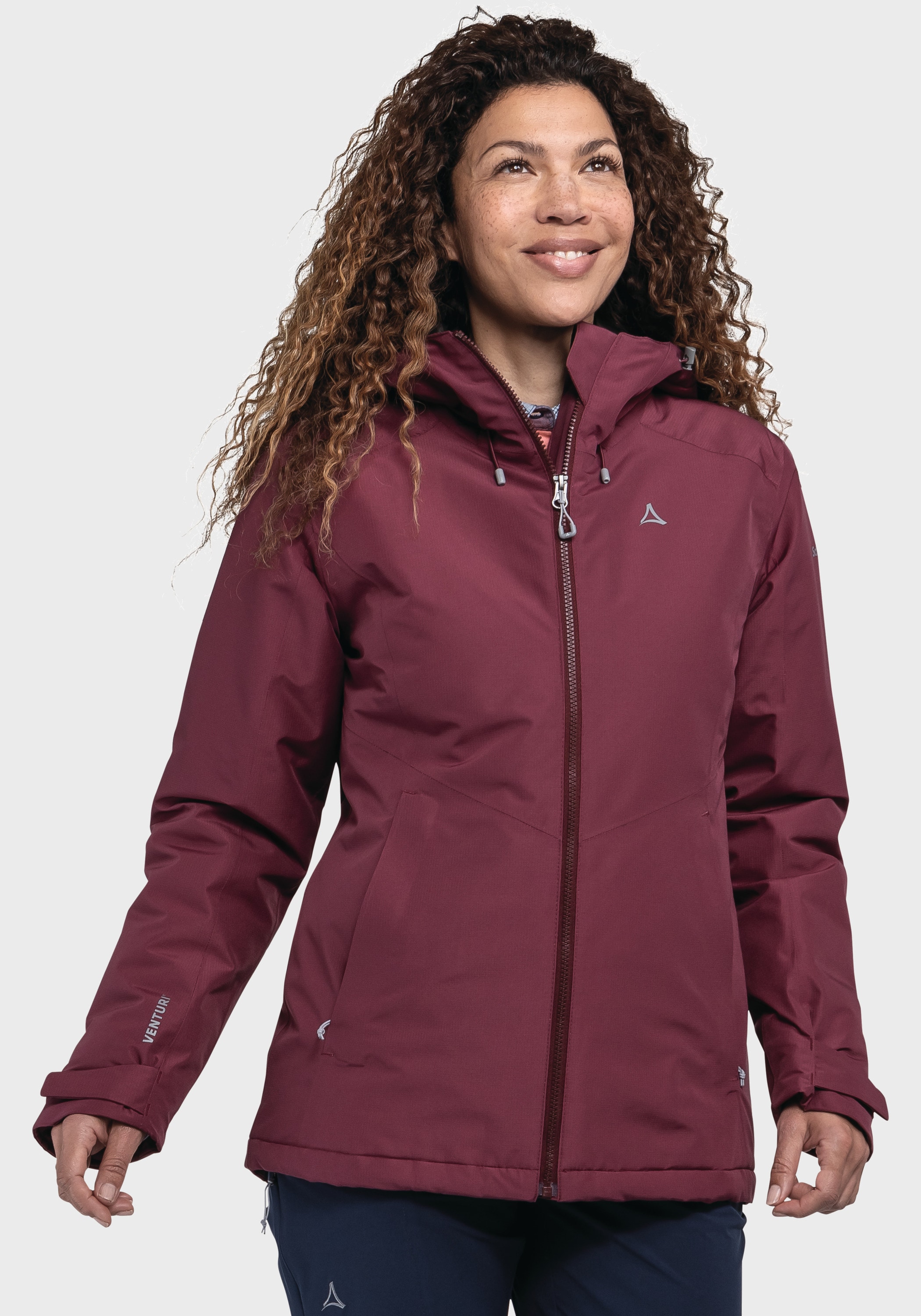 Schöffel Outdoorjacke »Hiking Ins Jacket Style Wildkar WMS«, mit Kapuze