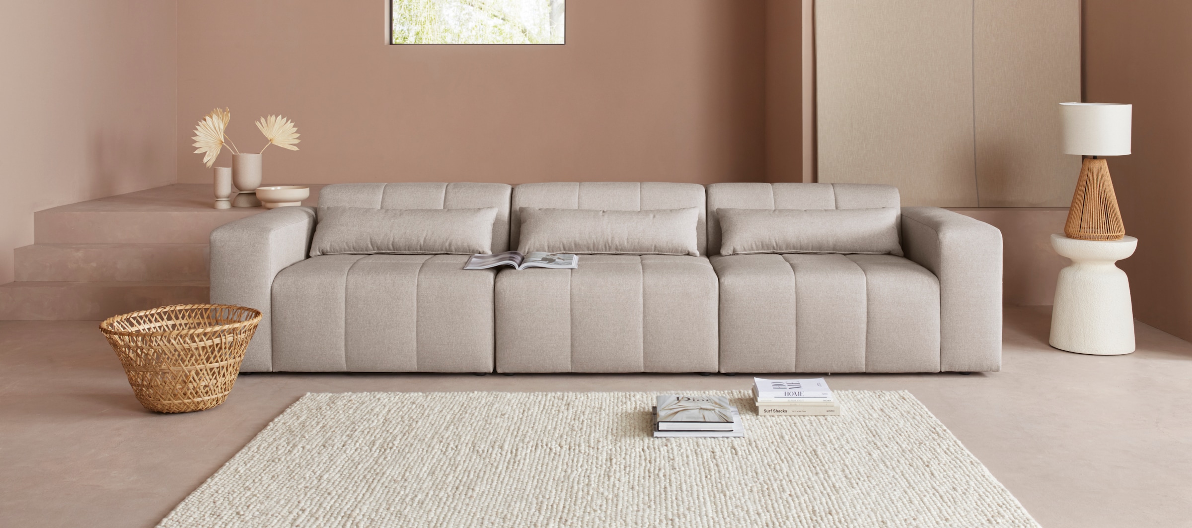 LeGer Home by Lena Gercke Sofa-Mittelelement »Maileen«, separat stellbar oder fest verknüpfbar mit anderen Modulen der Serie