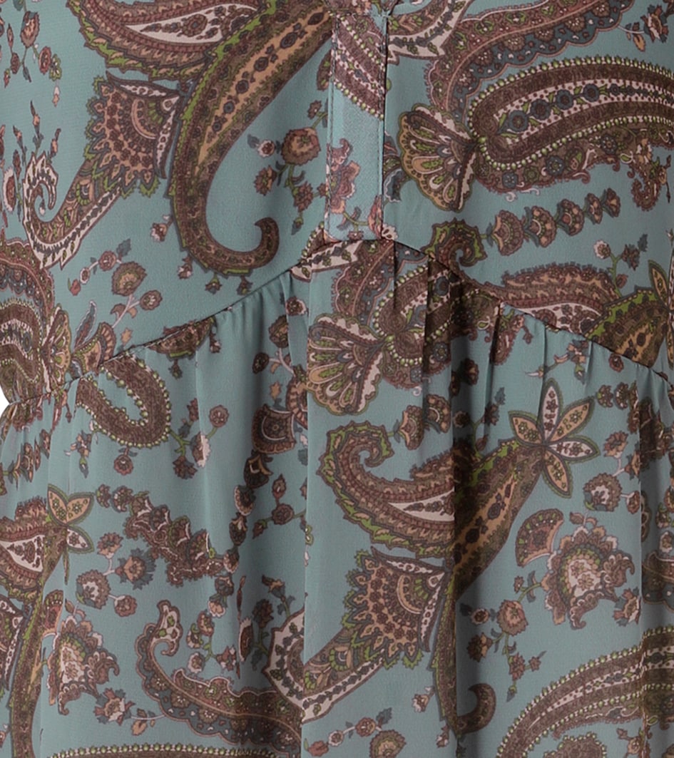 Aniston CASUAL Tunikakleid mit fantasievollen großflächigen Paisley-Druck - NEUE KOLLEKTION
