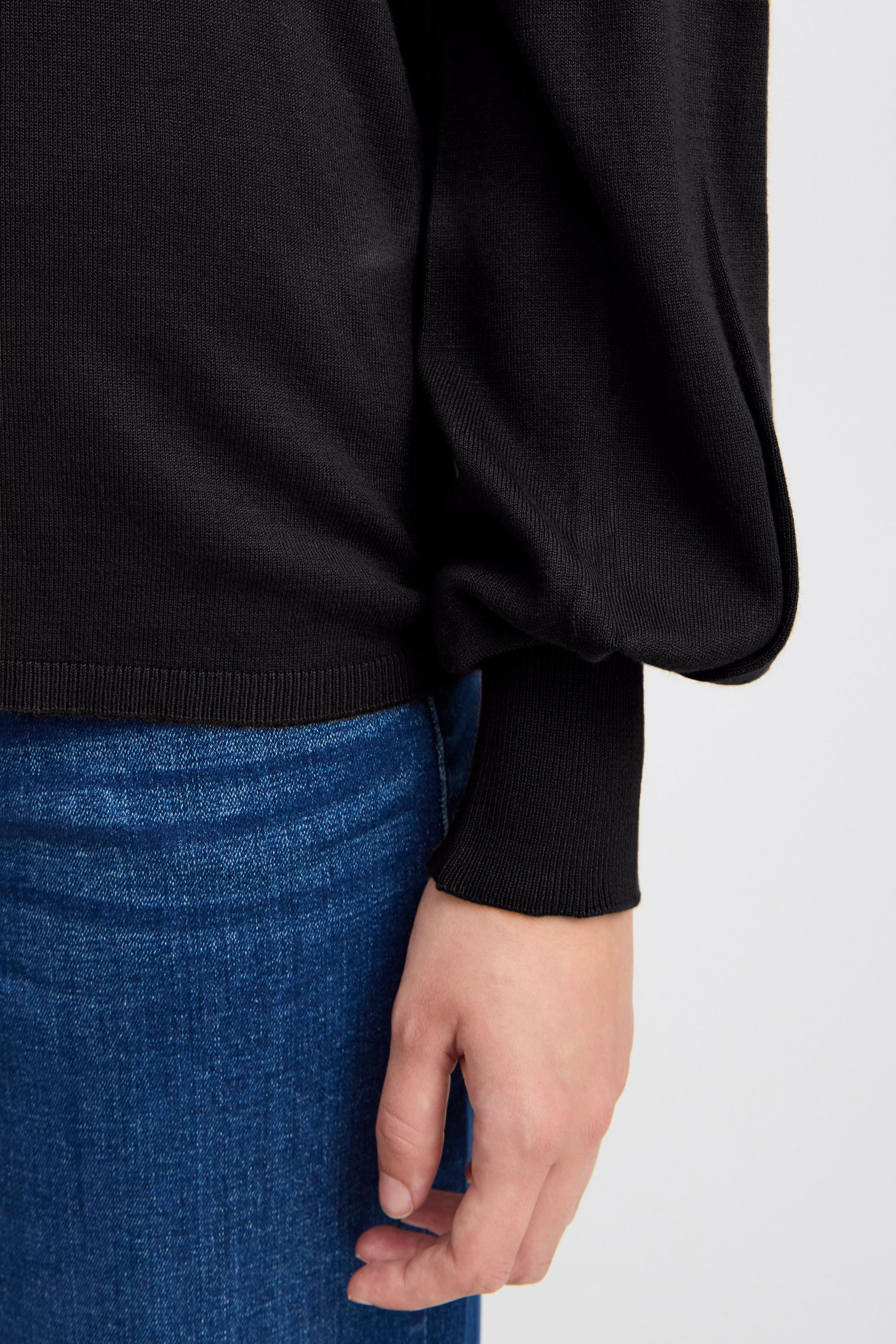 Ichi Strickfleece-Pullover »Strickpullover IHMAFA TURTLE LS«