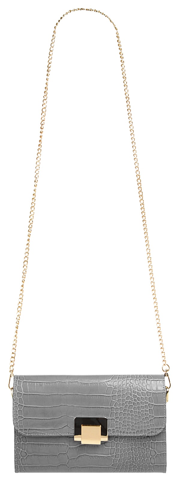 Cluty Abendtasche, echt Leder, Made in Italy