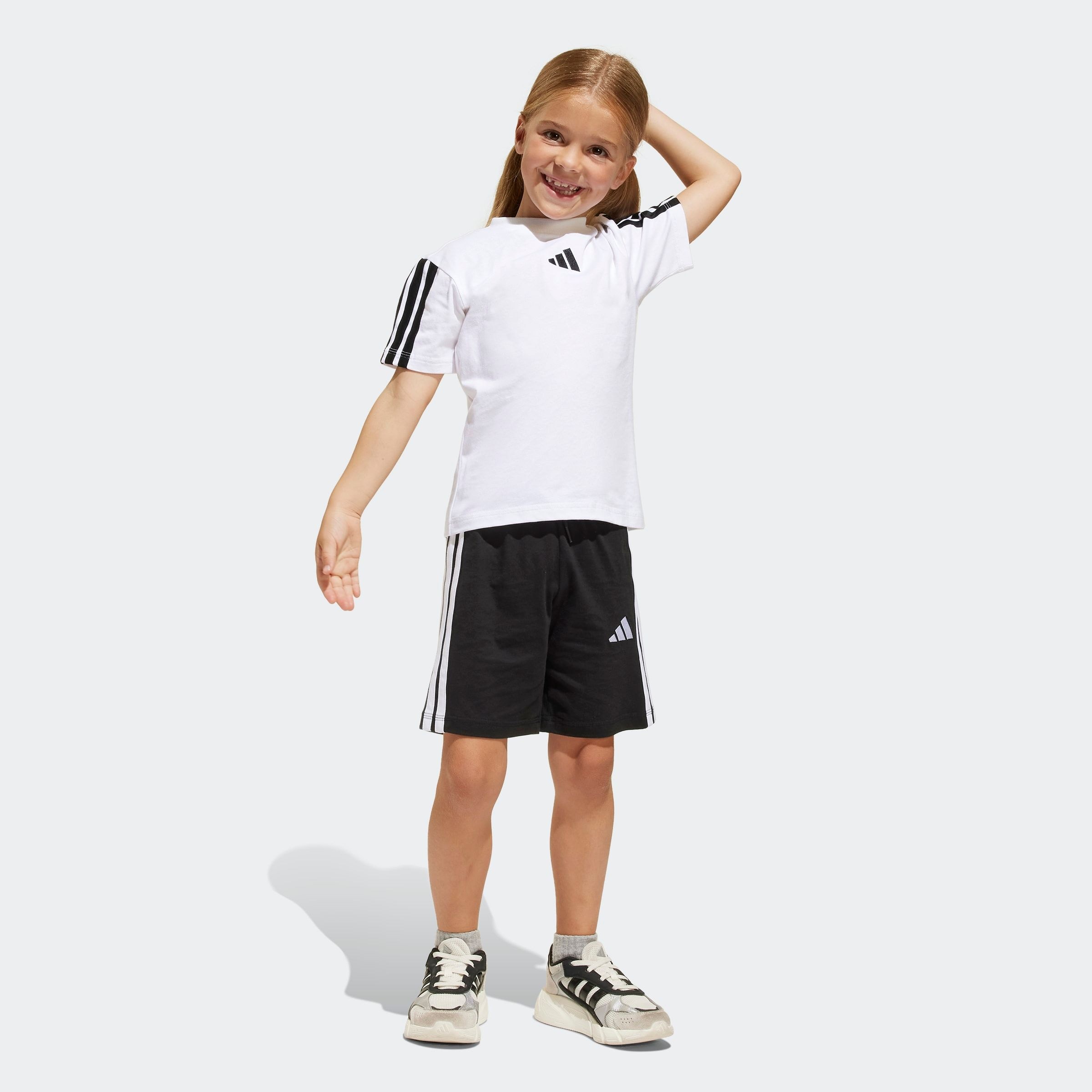 adidas Sportswear Trainingsanzug »LK 3S T-SET 160«, (2 tlg.)