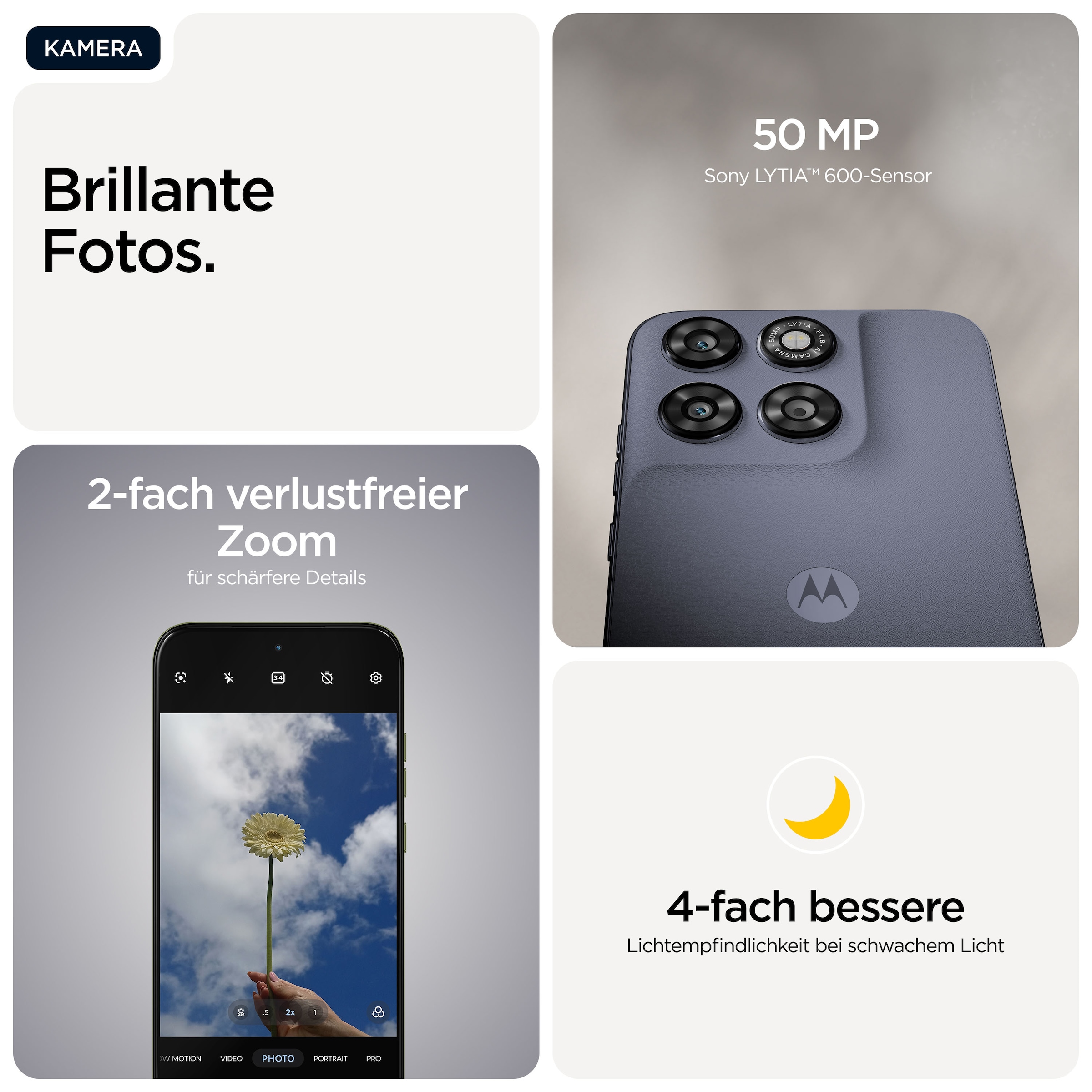 Motorola Smartphone »moto g67« PANTONE® Arctic Seal