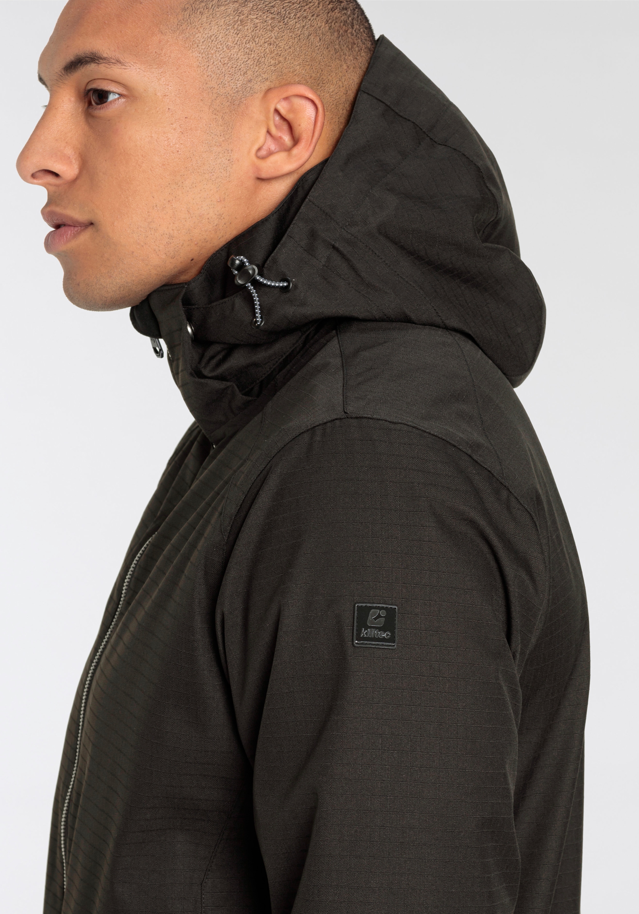 Killtec Funktionsjacke, mit Kapuze, Wasserdicht & atmungsaktiv & abzippbarer Kapuze