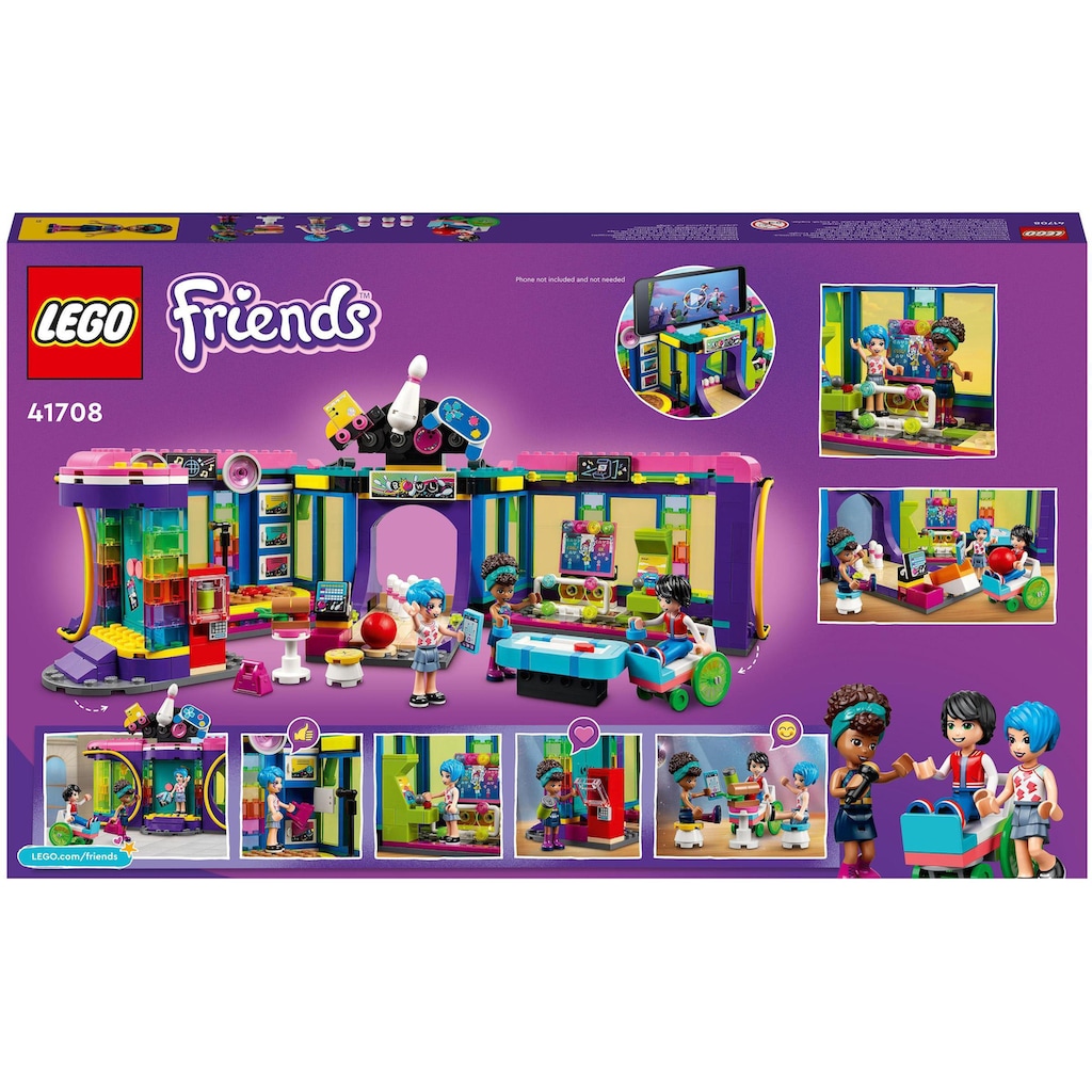 LEGO® Konstruktionsspielsteine »Rollschuhdisco (41708), LEGO® Friends«, (642 St.)