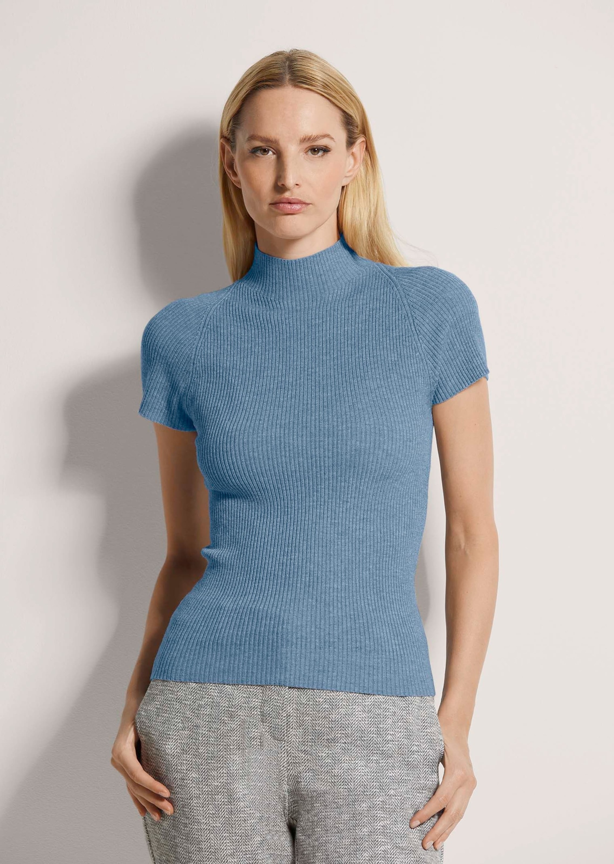 MADELEINE Longpullover »Strickoberteil Kurzarm-Pullover aus Strick«