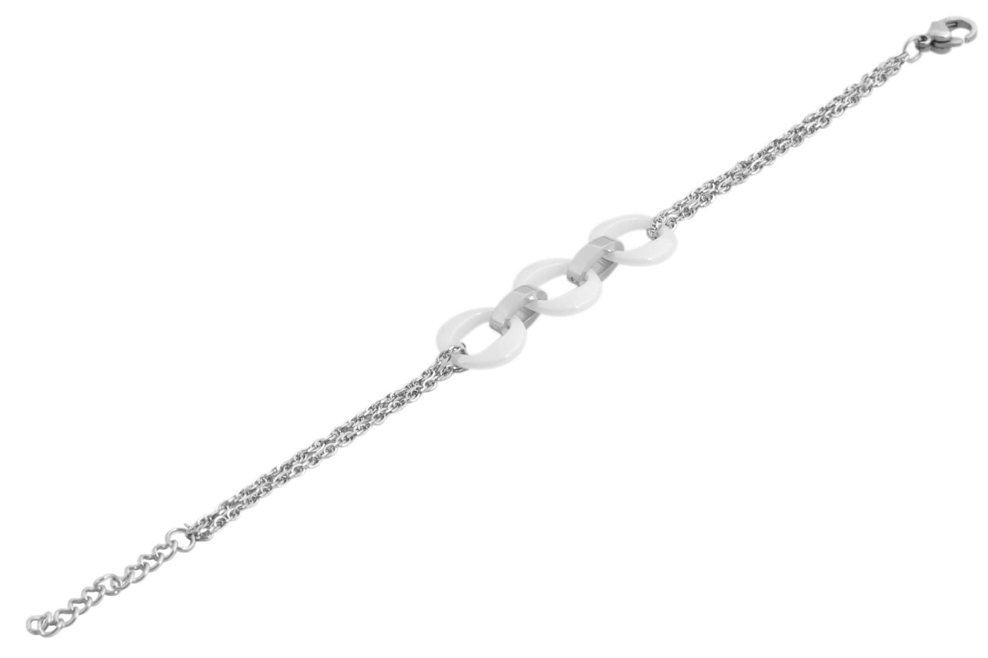 Adelia´s Armband »Damen Armband aus Edelstahl 16+3 cm«