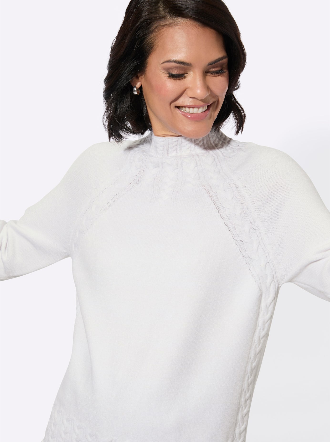 Casual Looks Stehkragenpullover »Stehkragen-Pullover«