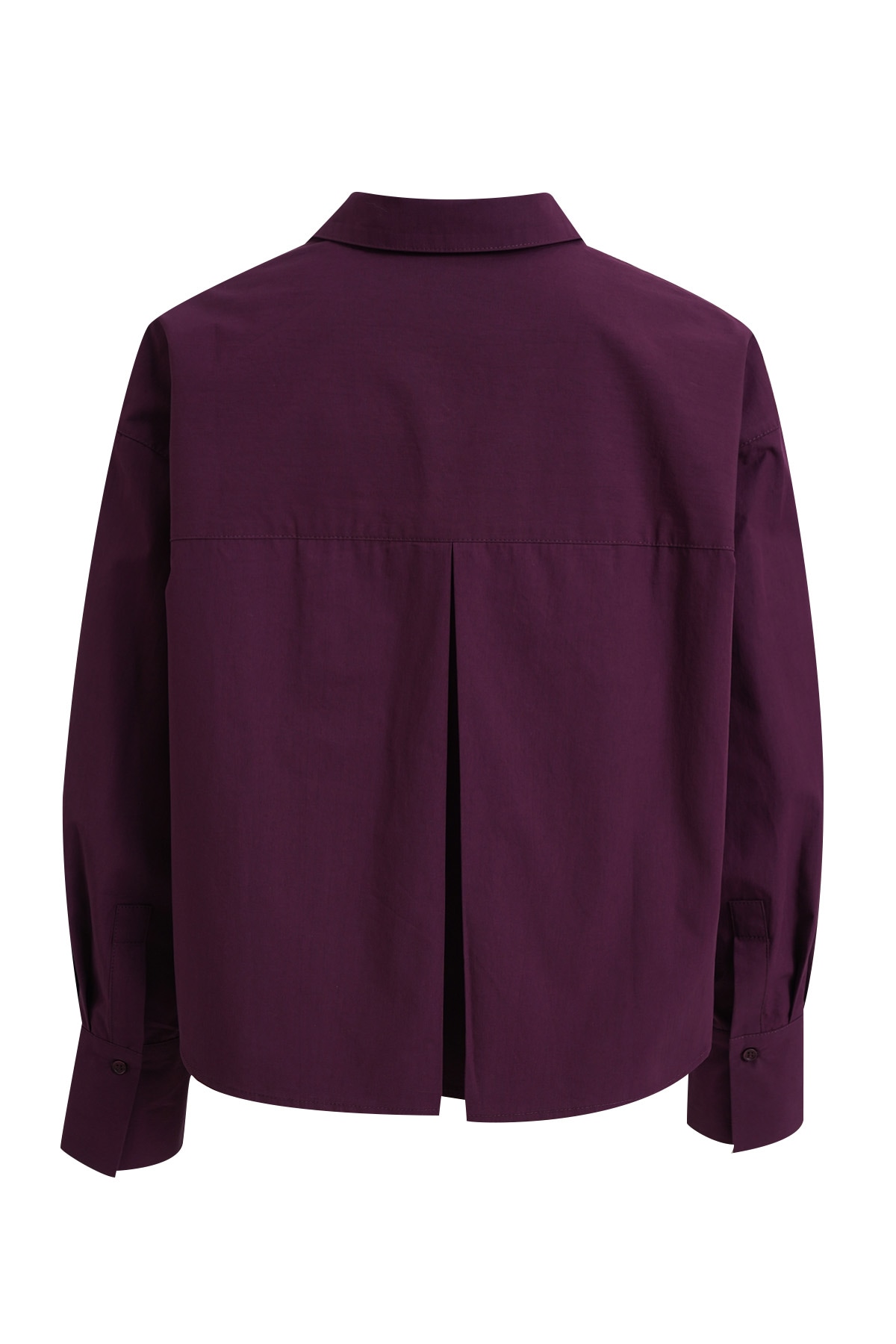 Smith & Soul Hemdbluse mit Logostickerei, Kellerfalte