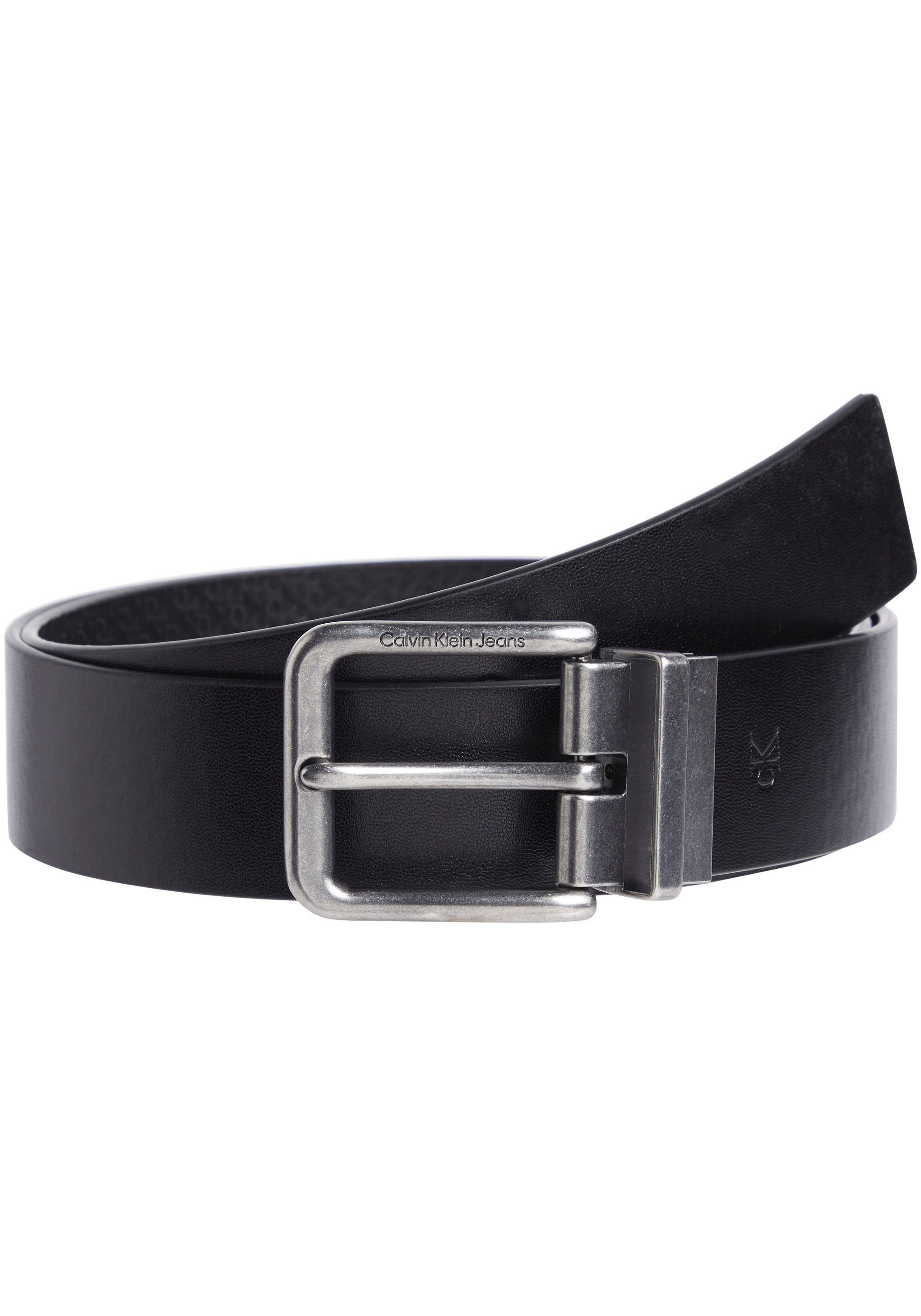 Calvin Klein Jeans Ledergürtel »CLASSIC CASUAL REV/ADJ BELT 35MM«, Logoprägung, weiches Haptik