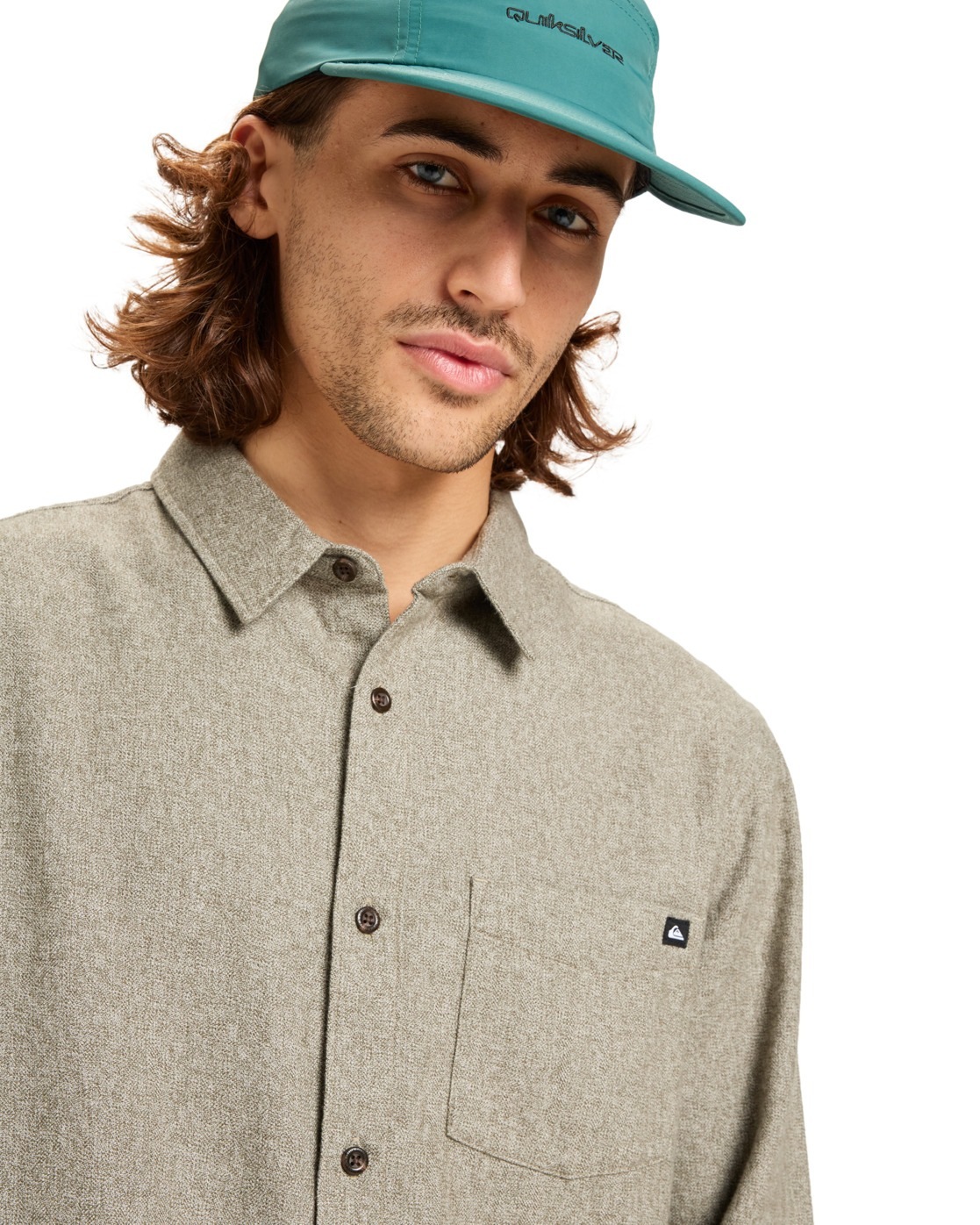 Quiksilver Langarmhemd »Motherfly Heather«