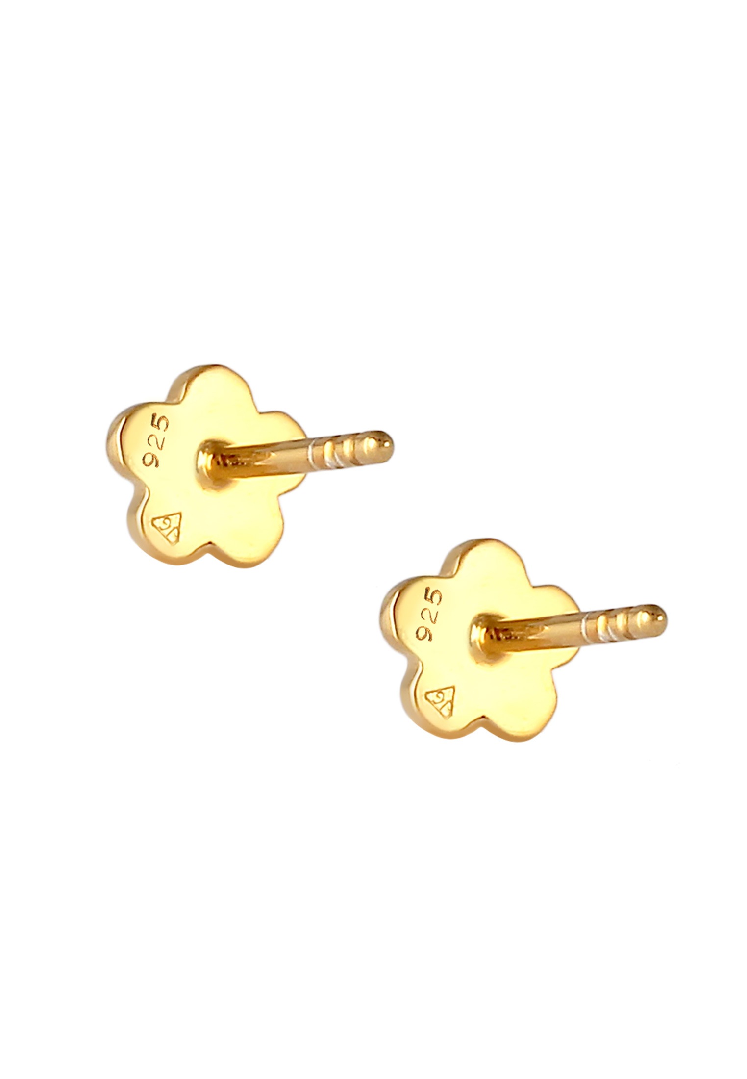 Elli Paar Ohrstecker »Ohrringe Kinder Blume Kristall 925 Silber«