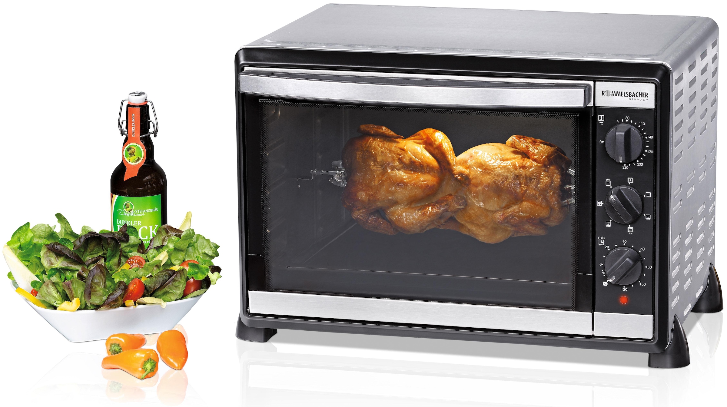 Rommelsbacher Minibackofen Back Grill Ofen Bg 1805 E Jetzt Online Bei Otto