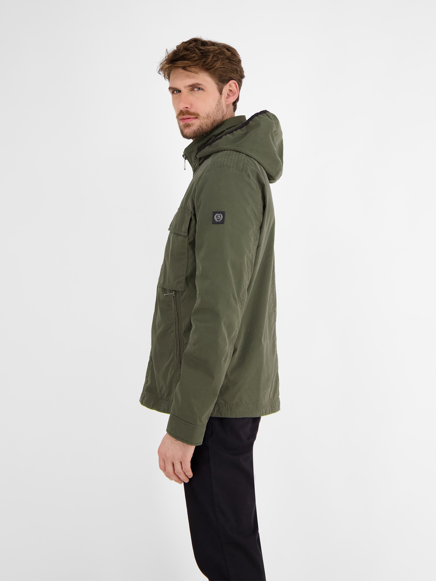 LERROS Outdoorjacke »Shell-Blouson mit abnehmbarer Kapuze« mit Kapuze