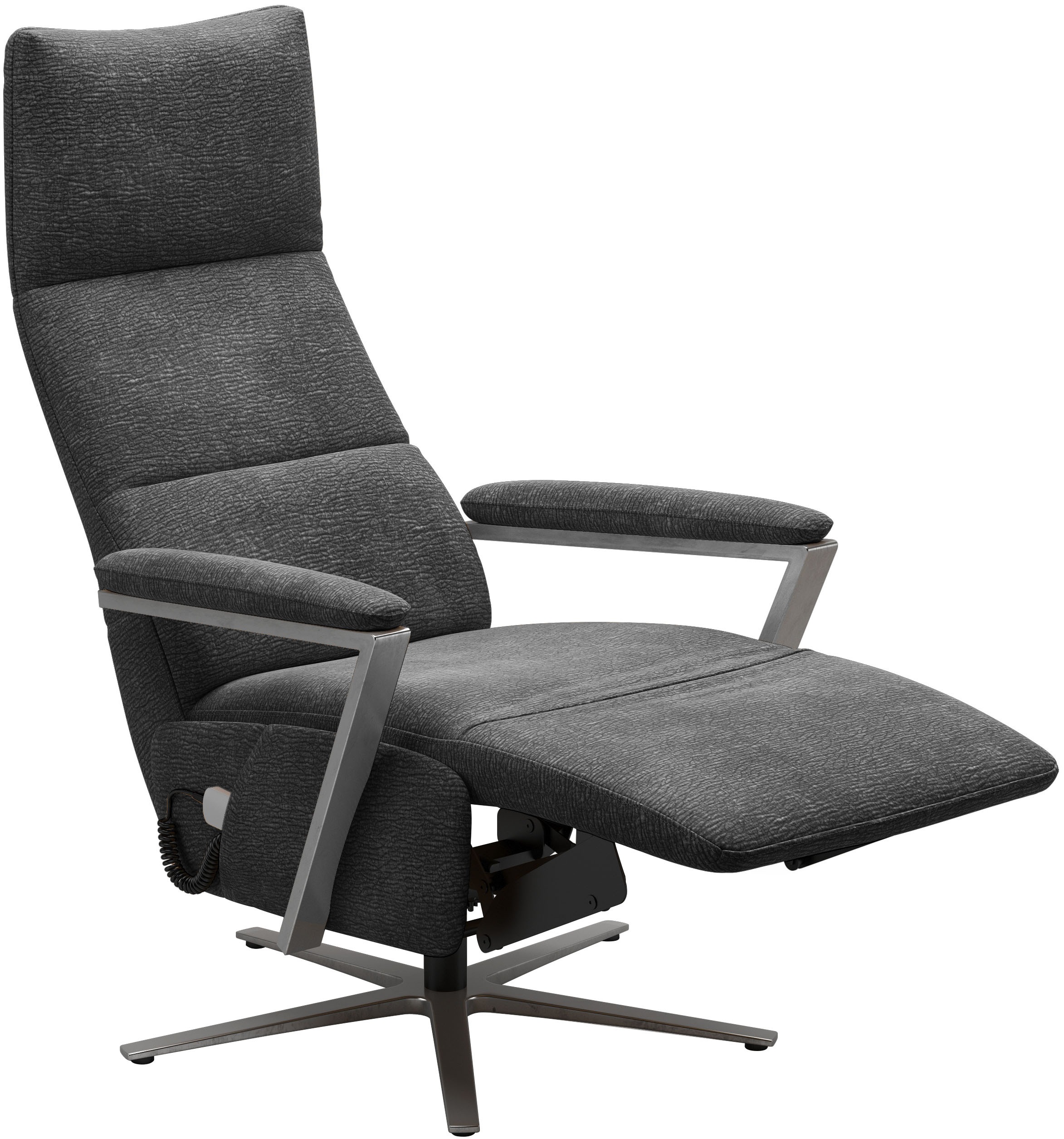 sit&more TV-Sessel »Vario Comfort, inkl. Kopfteilverstellung & 360° Drehfunktion«, mit Herz-Waage-Funktion & 3 Motoren, Höhe der Armlehnen 60cm