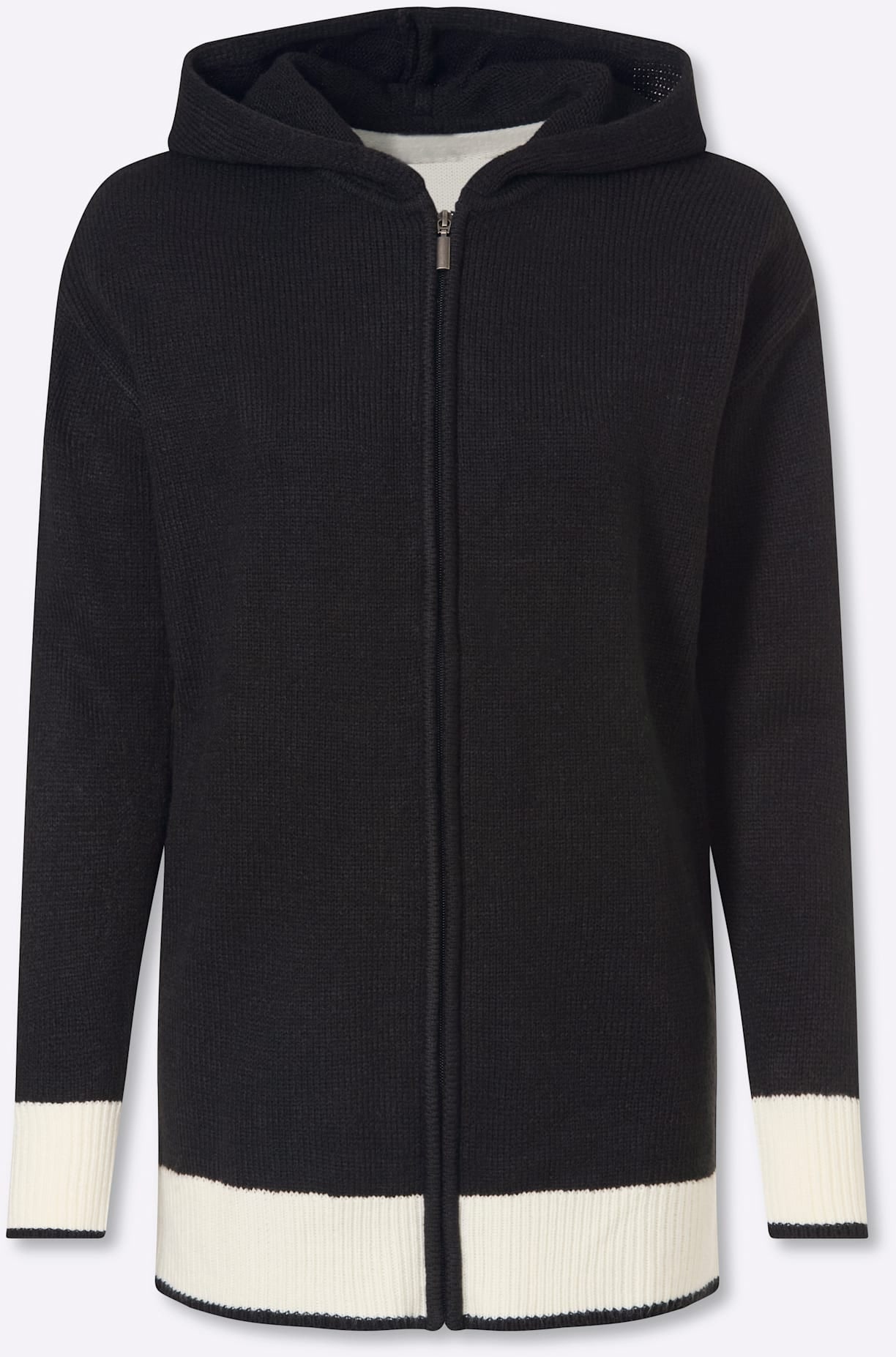 Classic Basics Longstrickjacke