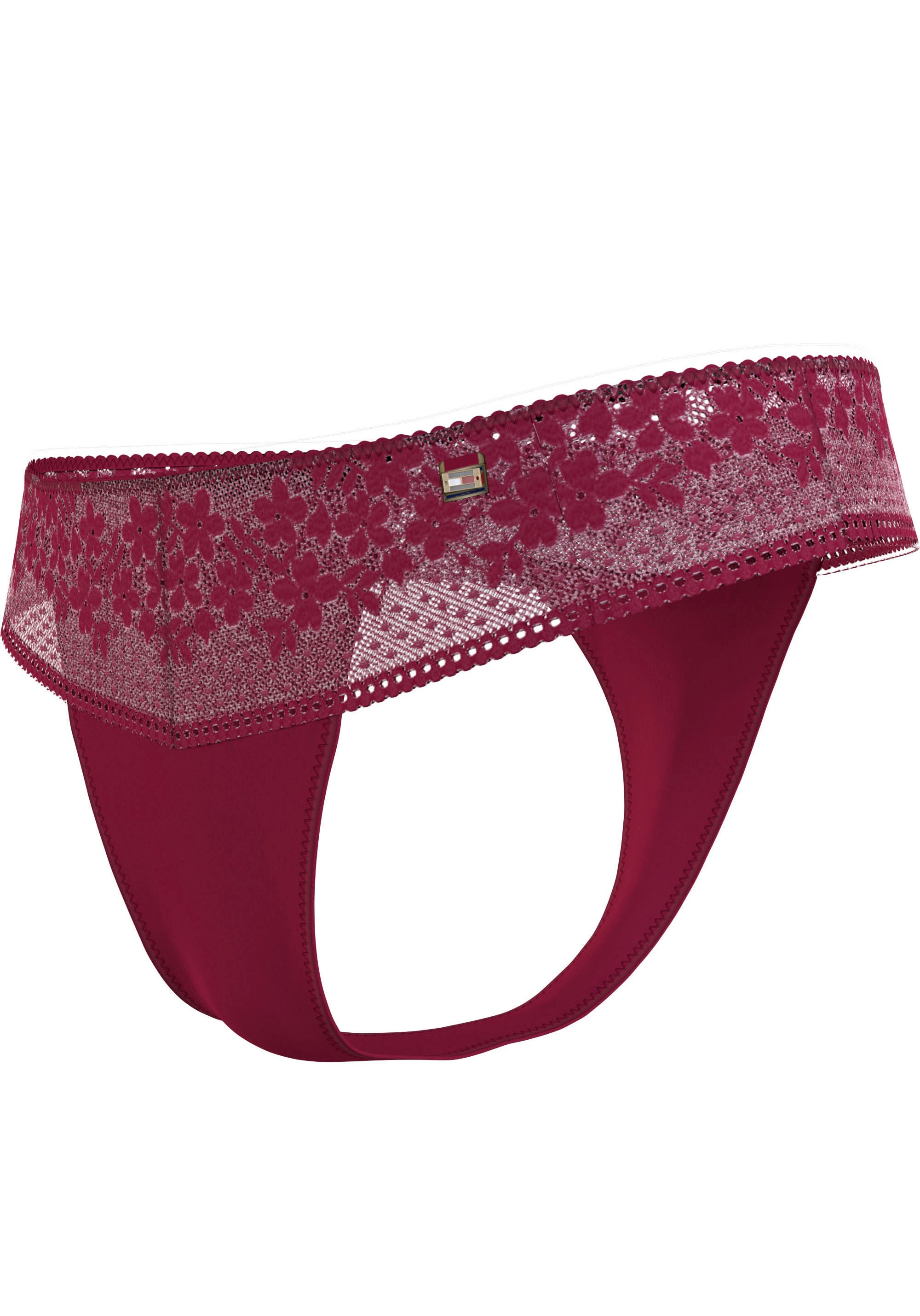 Hilfiger Shop Tommy Spitzenmuster Underwear mit im T-String, OTTO Online