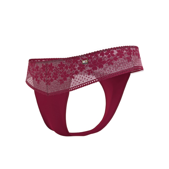 Tommy Hilfiger Underwear T-String, mit Spitzenmuster im OTTO Online Shop