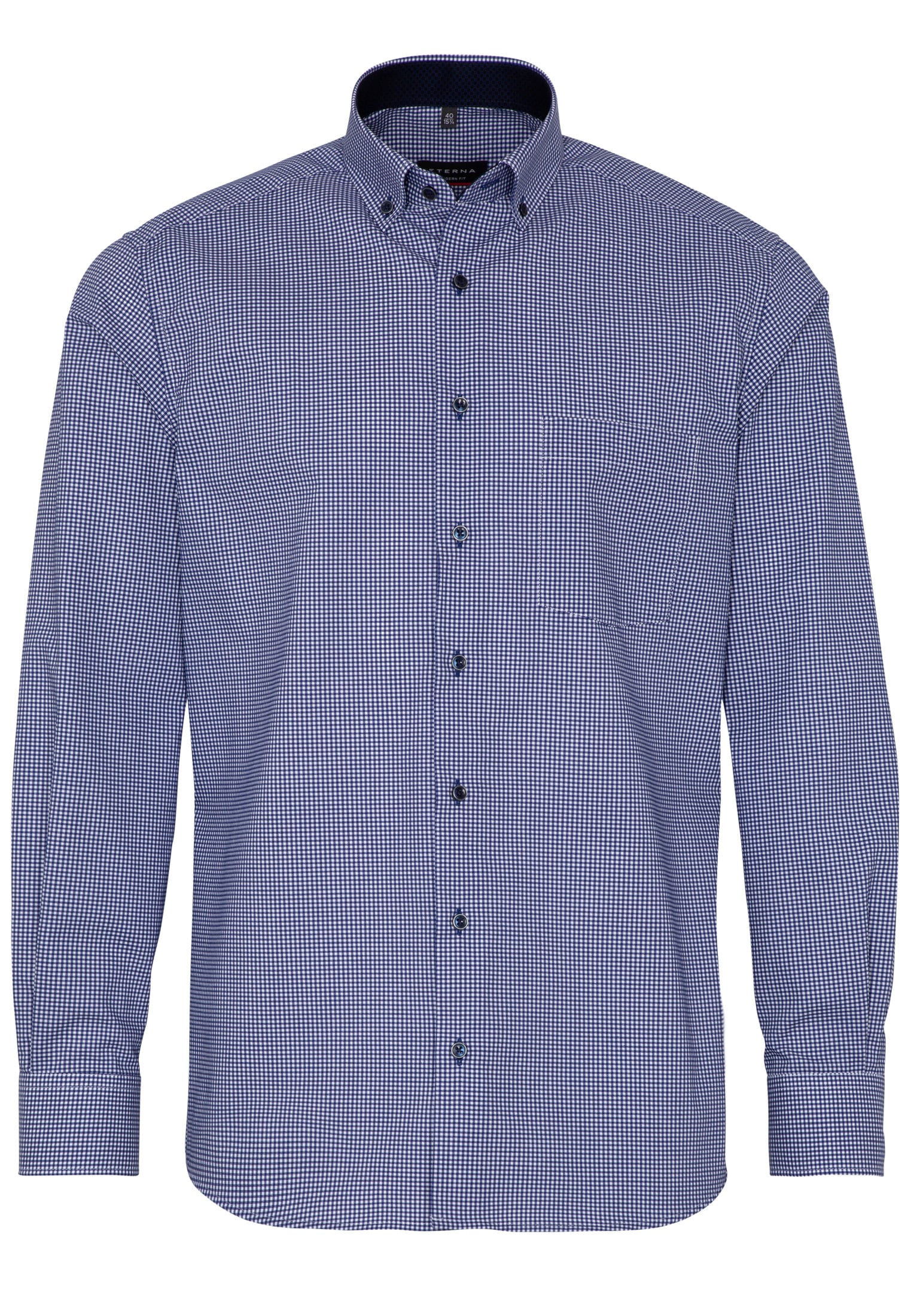 Eterna Langarmhemd »MODERN FIT«, NON IRON (bügelfrei)